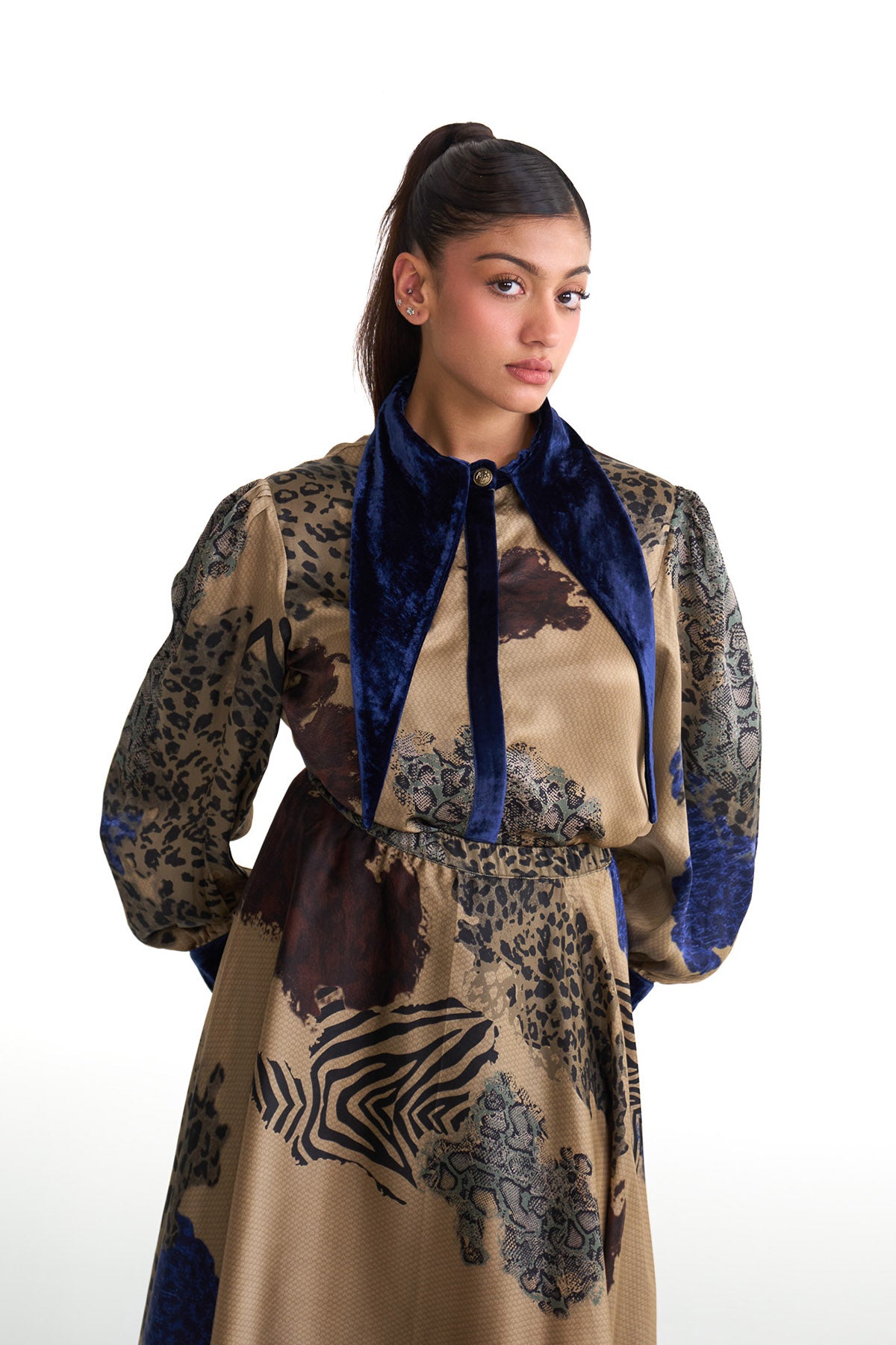 Desert safari a-line skirt