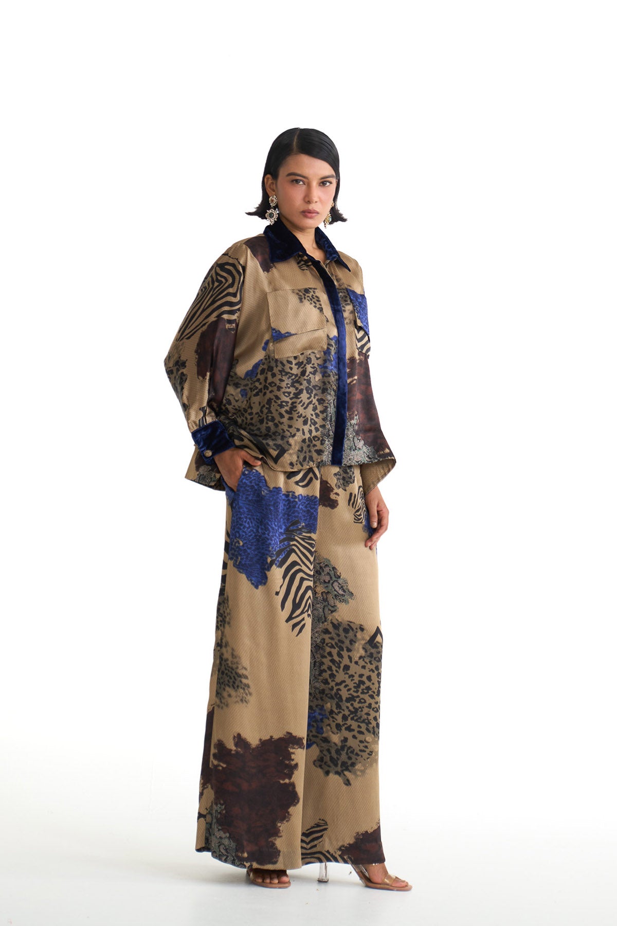 Desert safari palazzo pants