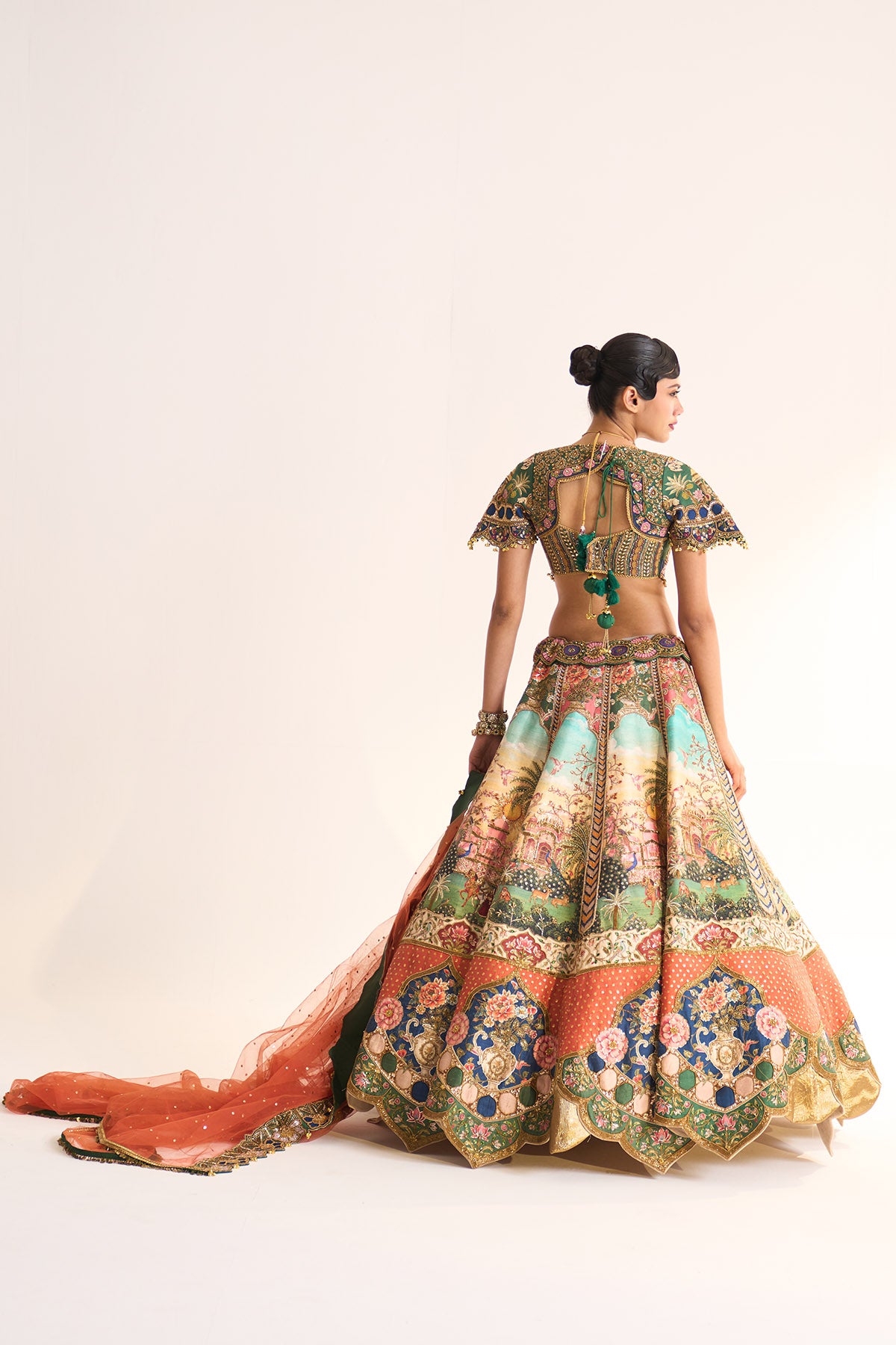 Manek Mahal lehenga