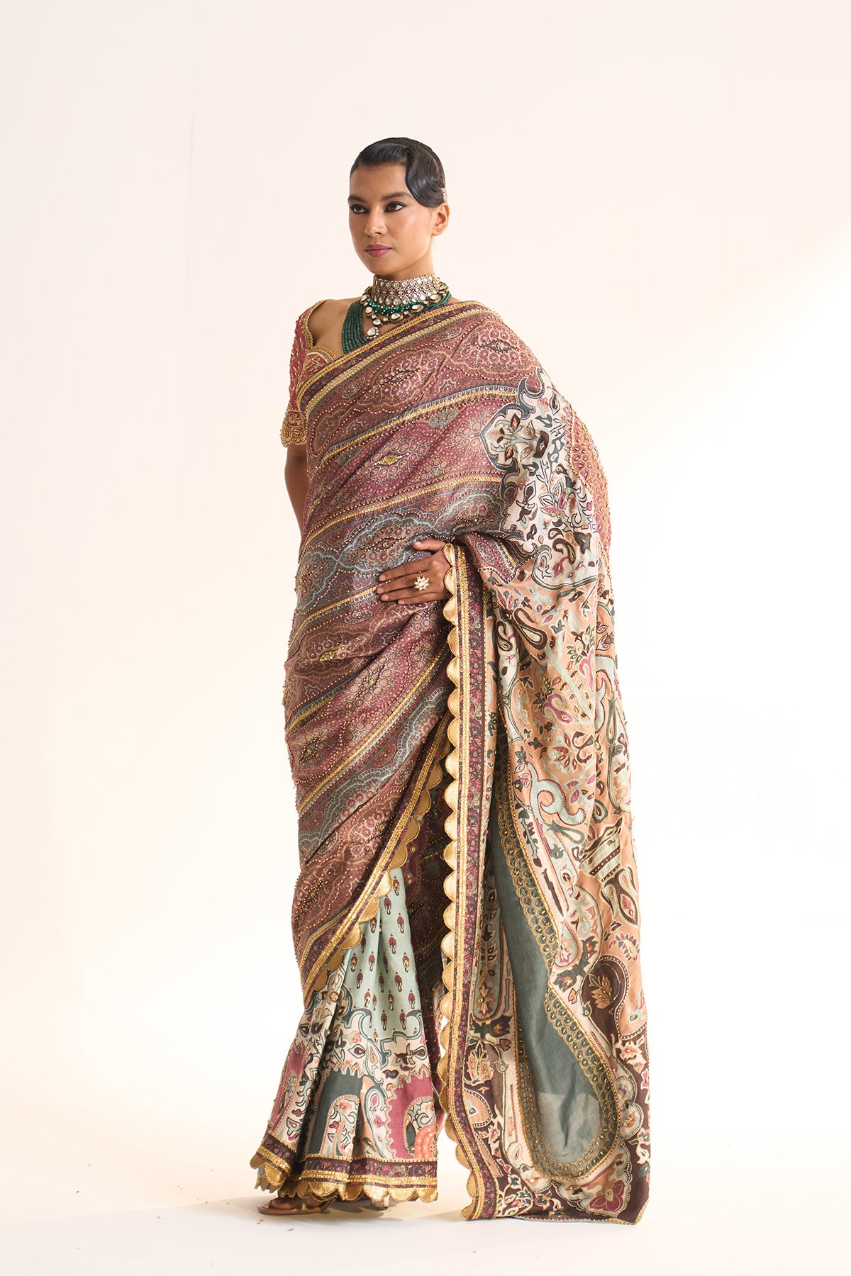Nargis saree