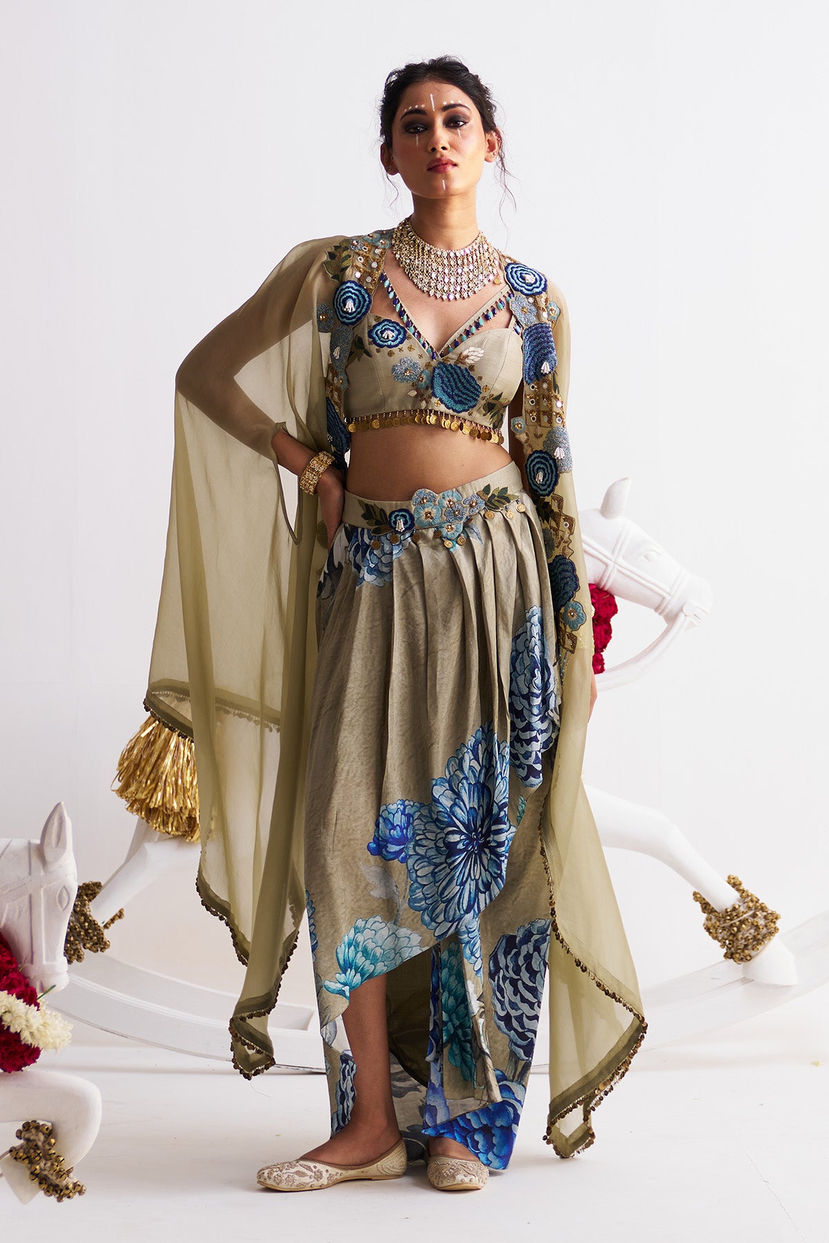 Marble cape set