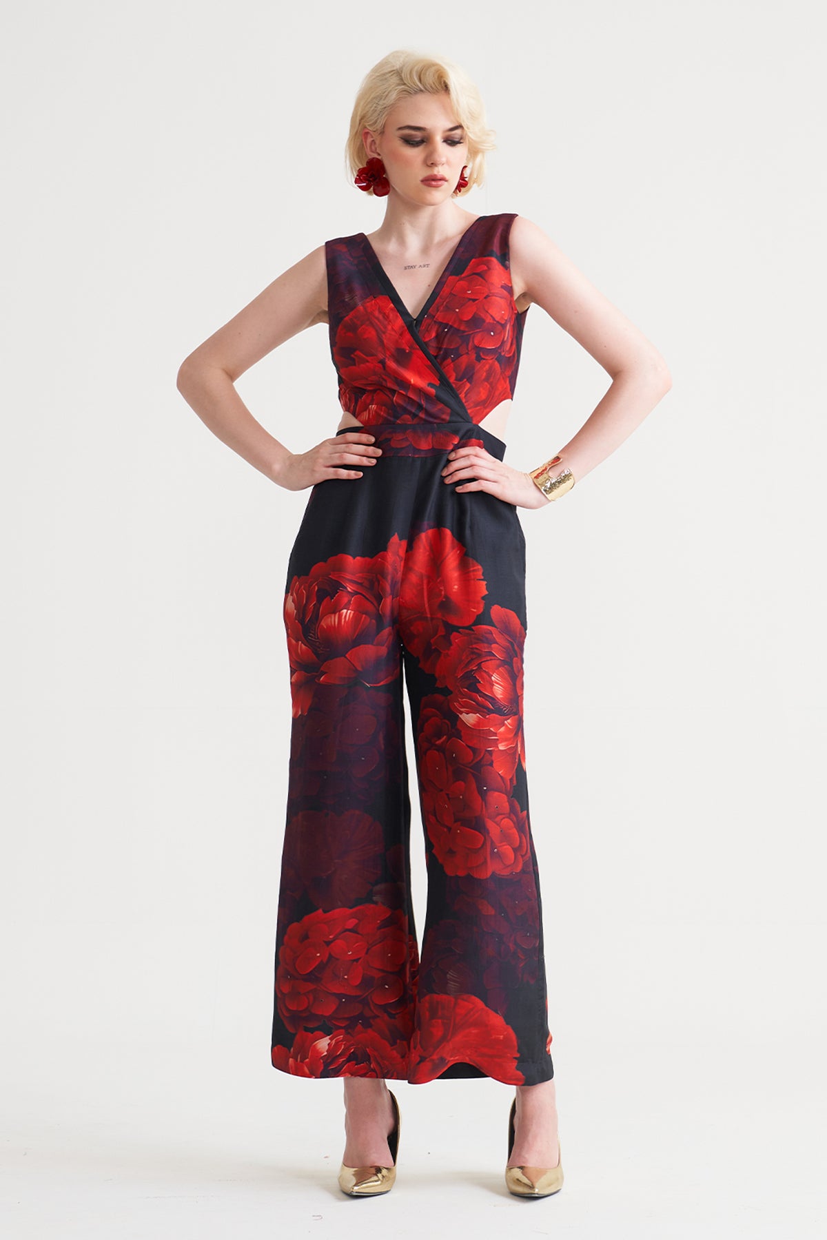 Flare jumpsuit