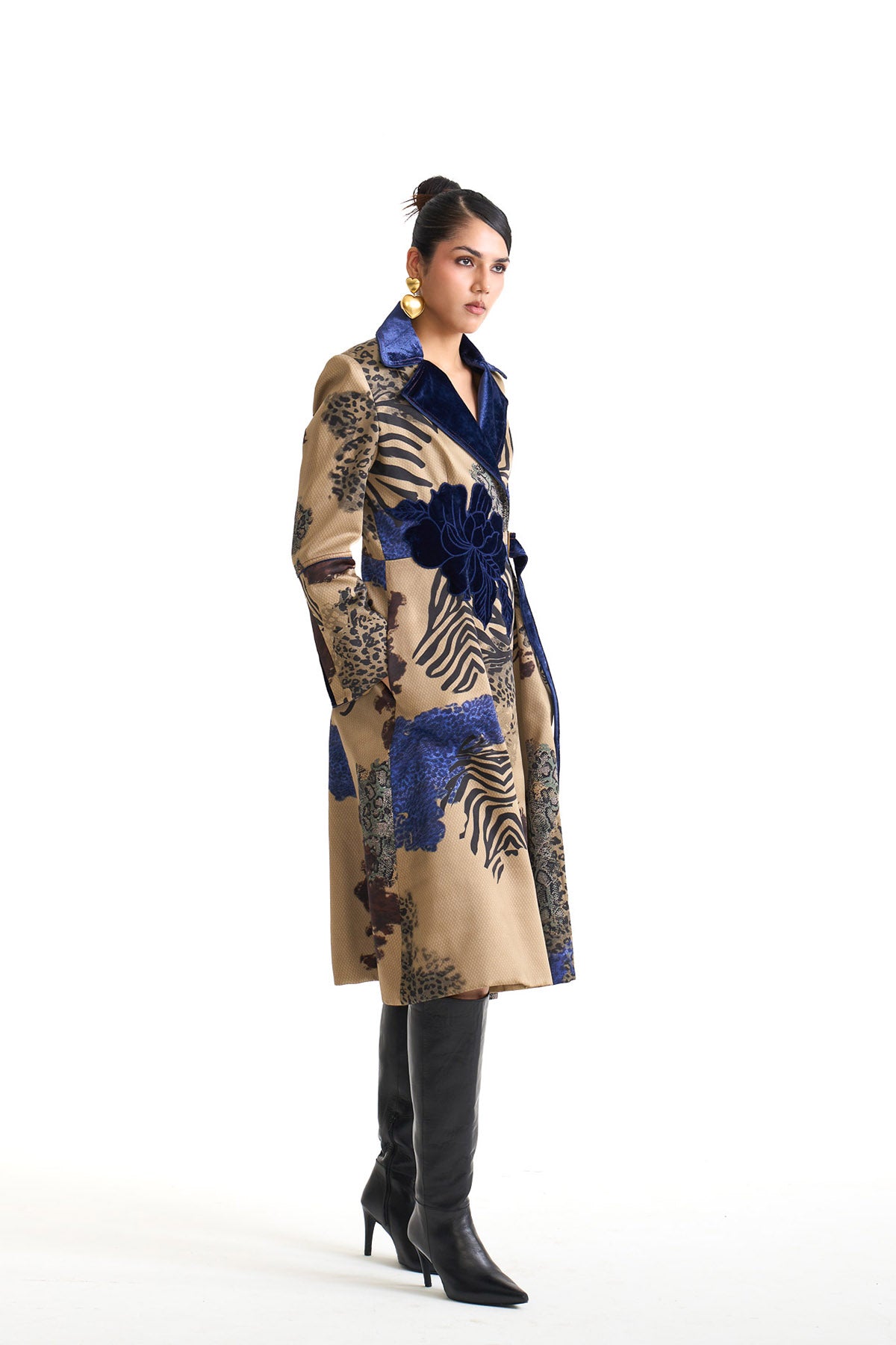 Desert safari trench coat