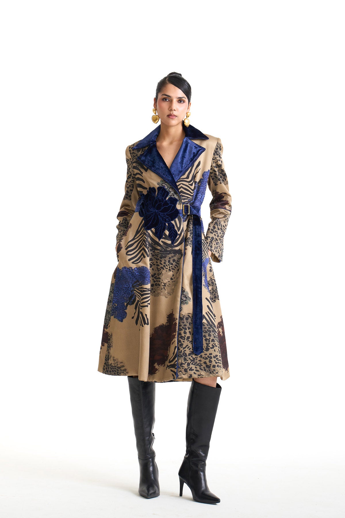 Desert safari trench coat