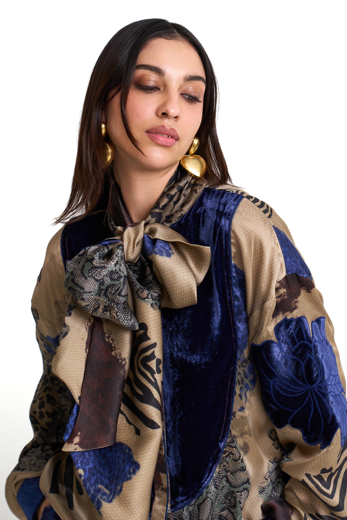 Desert safari yoke detail shirt
