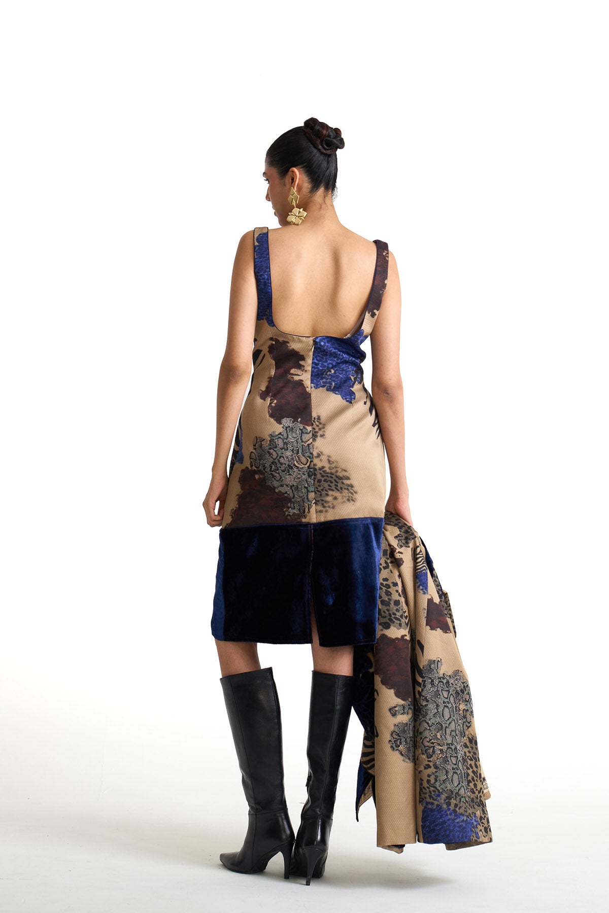 Desert safari bodycon dress