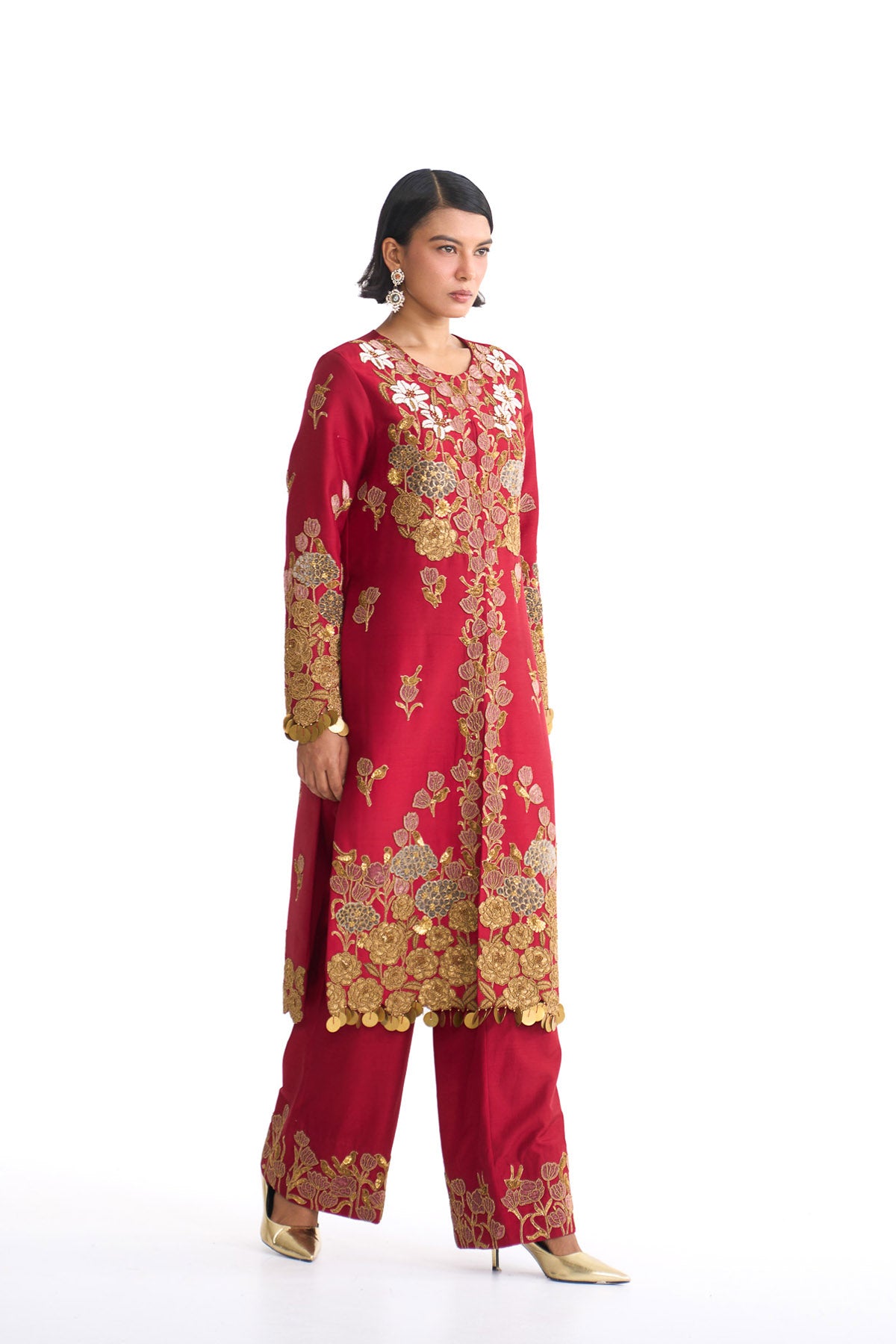 Flower story Long suit & pant set