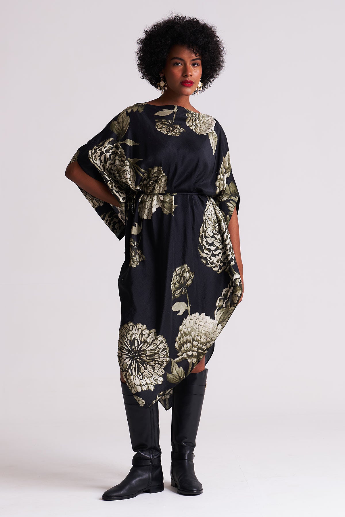 Cowl dress