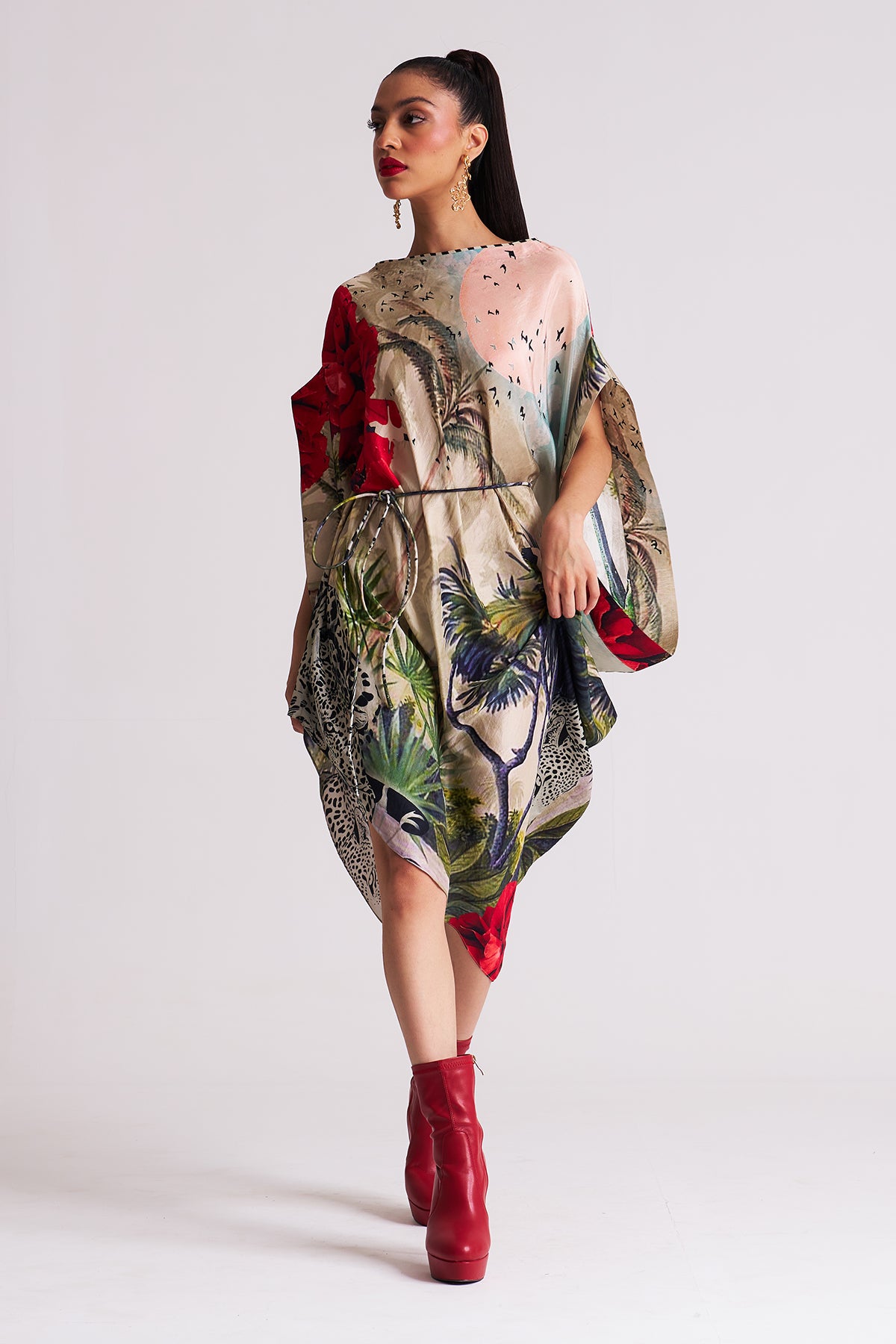 Cowl dress