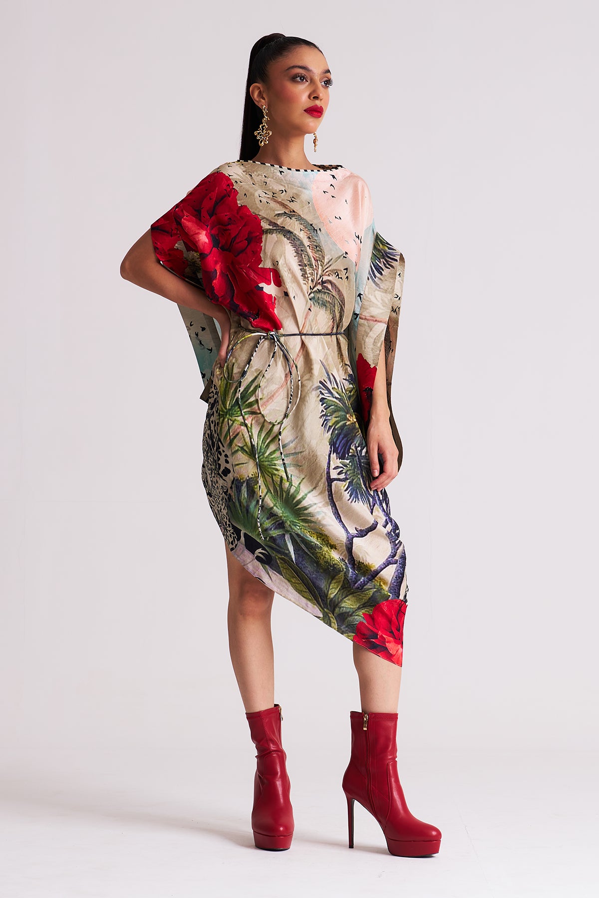 Cowl dress