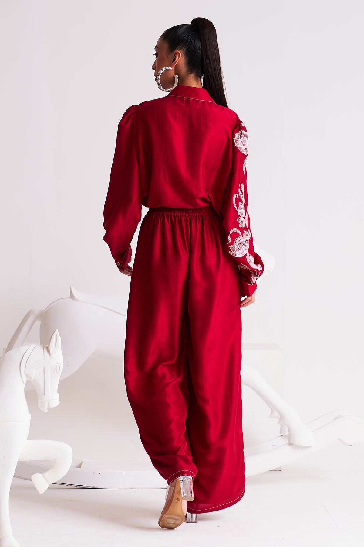 Puff sleeve shirt