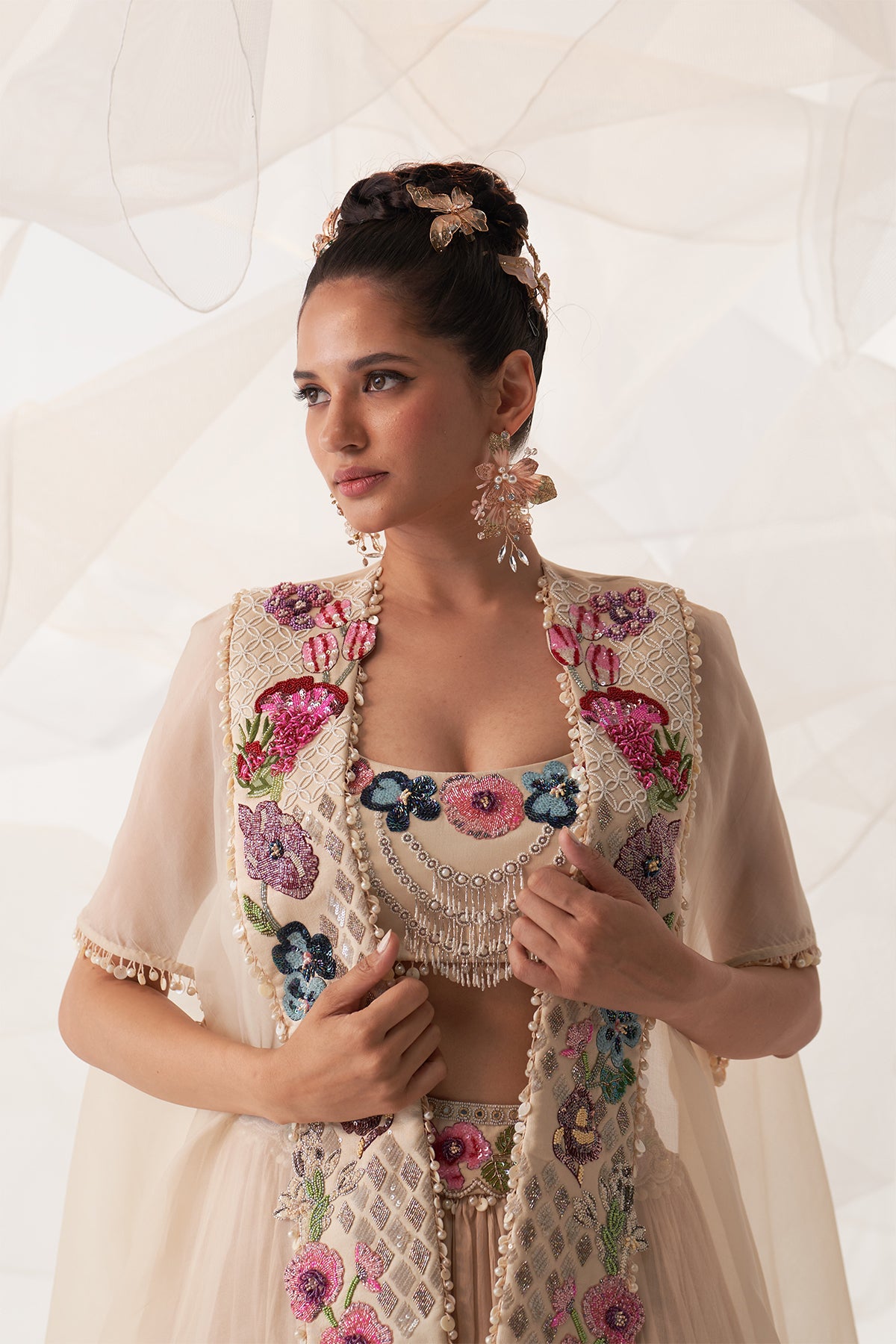 CAPE LEHENGA SET