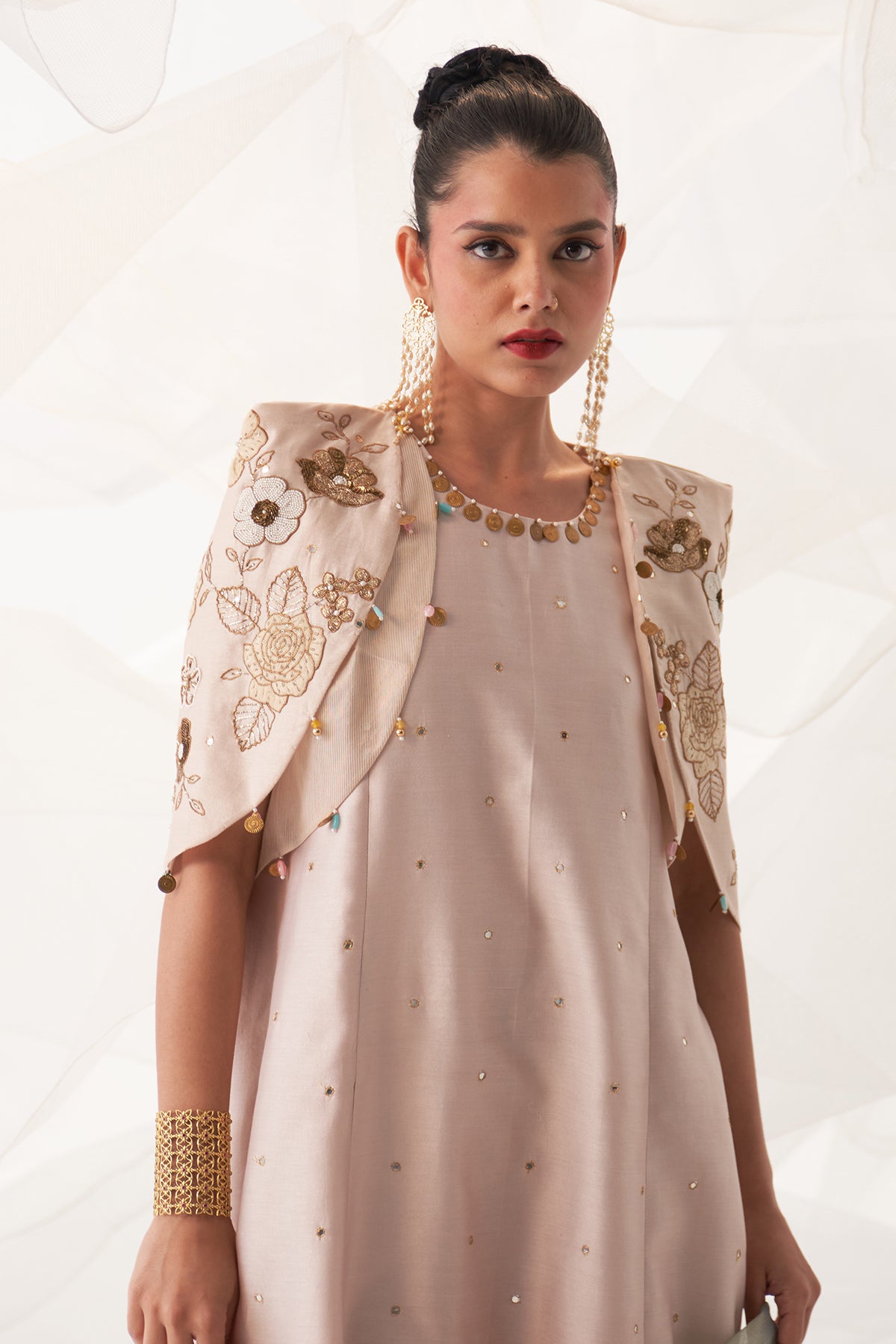 PETAL SLEEVE KURTA SET