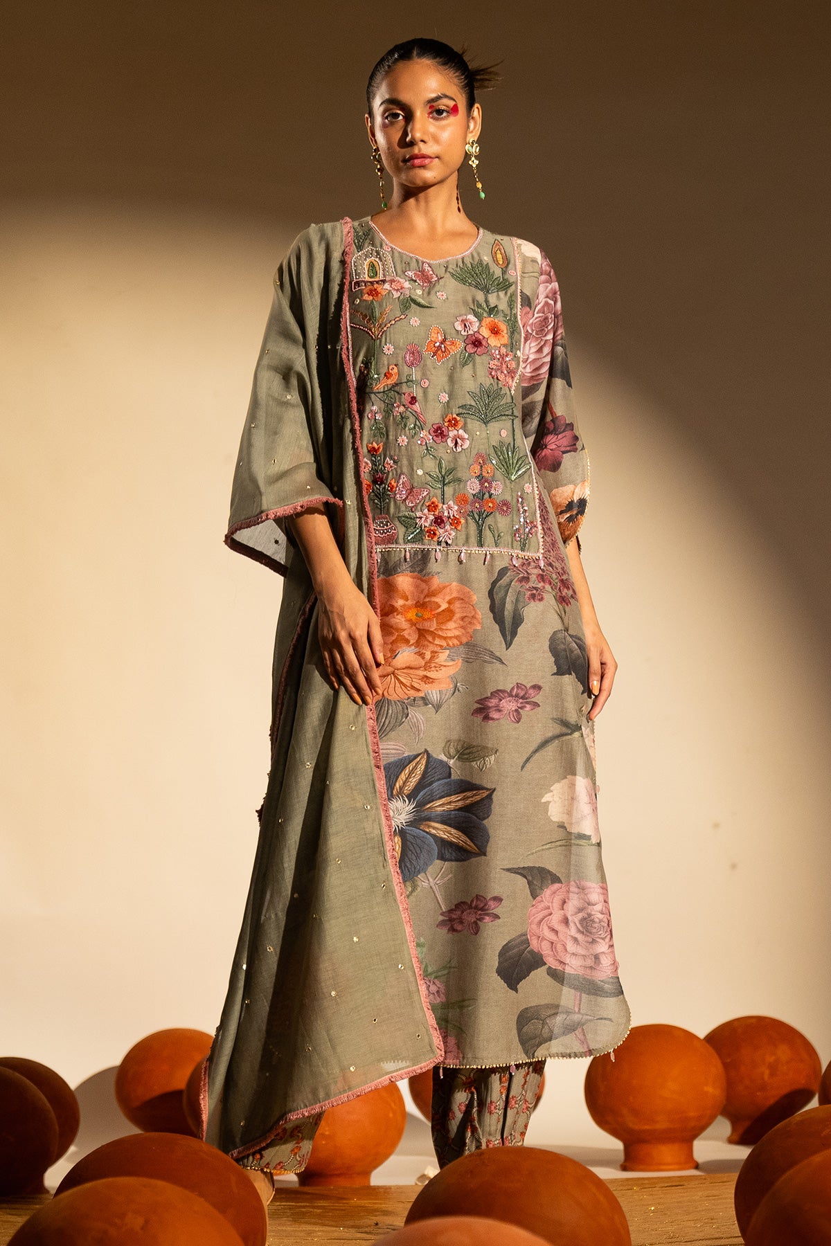 Floral Bliss Kurta Set