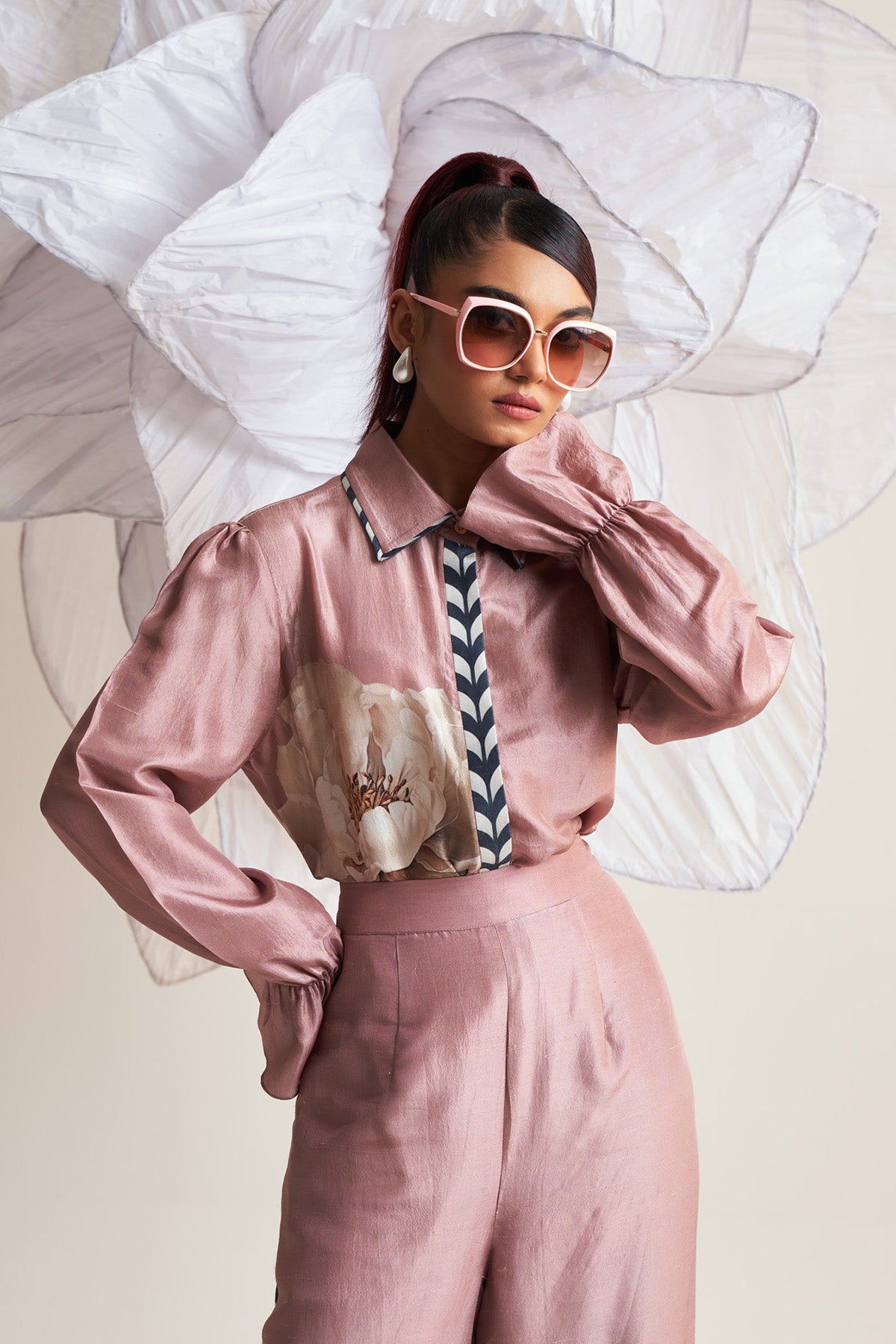 Puff sleeve shirt