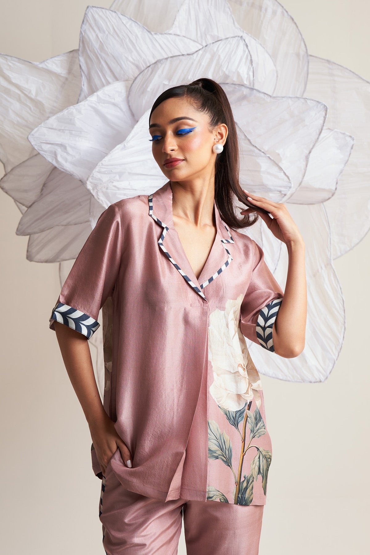 Double collar shirt