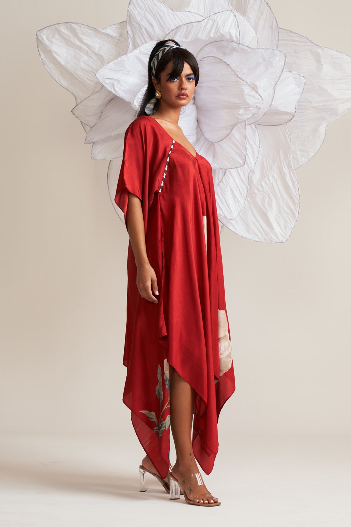 Handkerchief hem dress