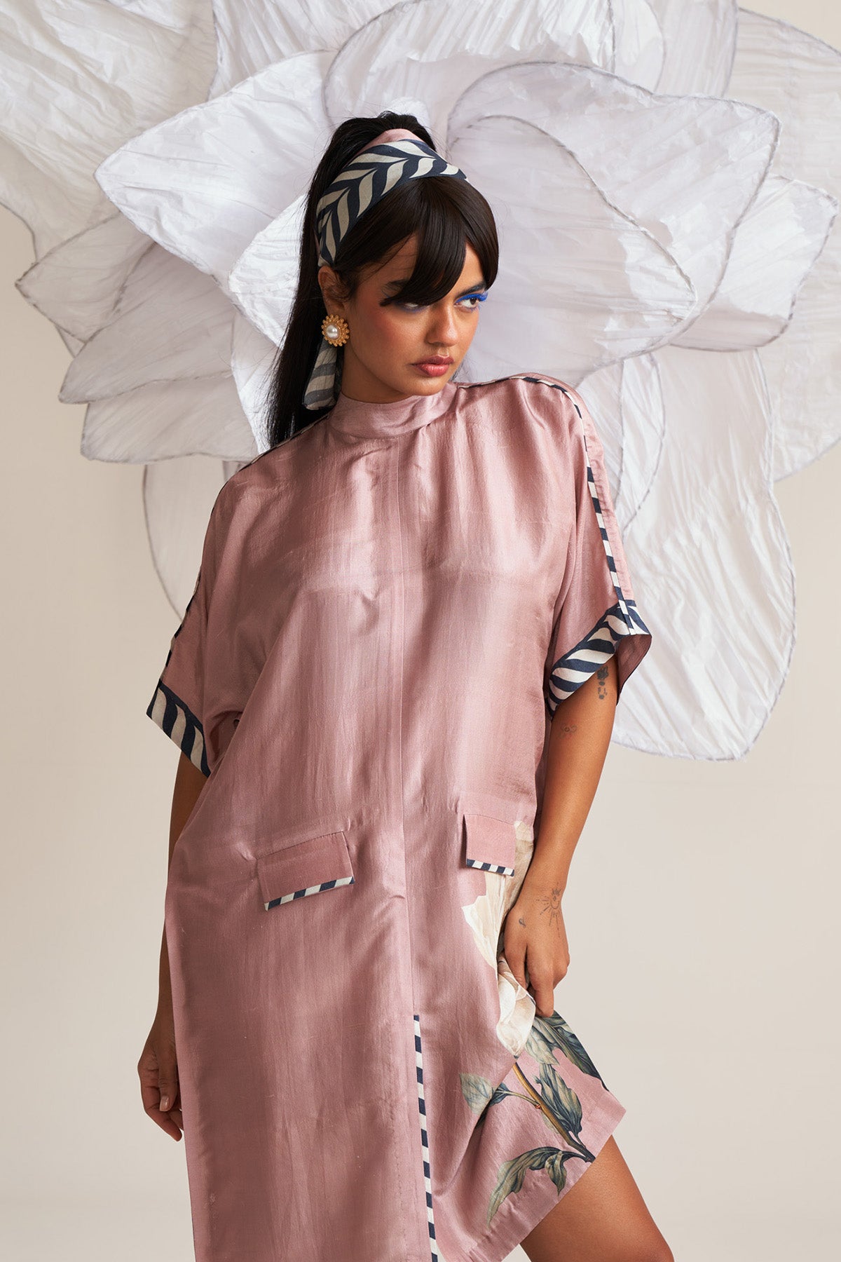 Patch pocket dress