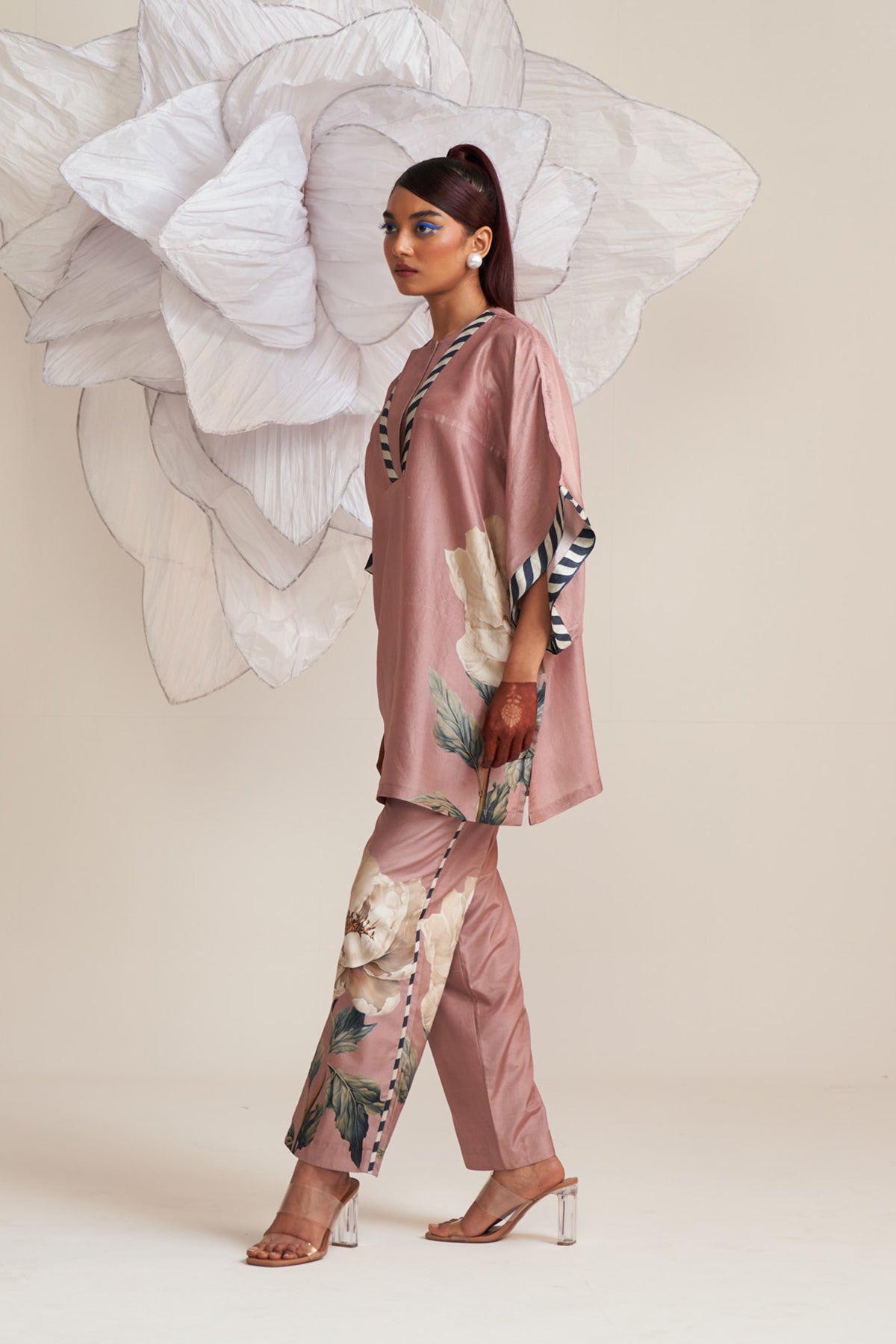 Batwing sleeve top