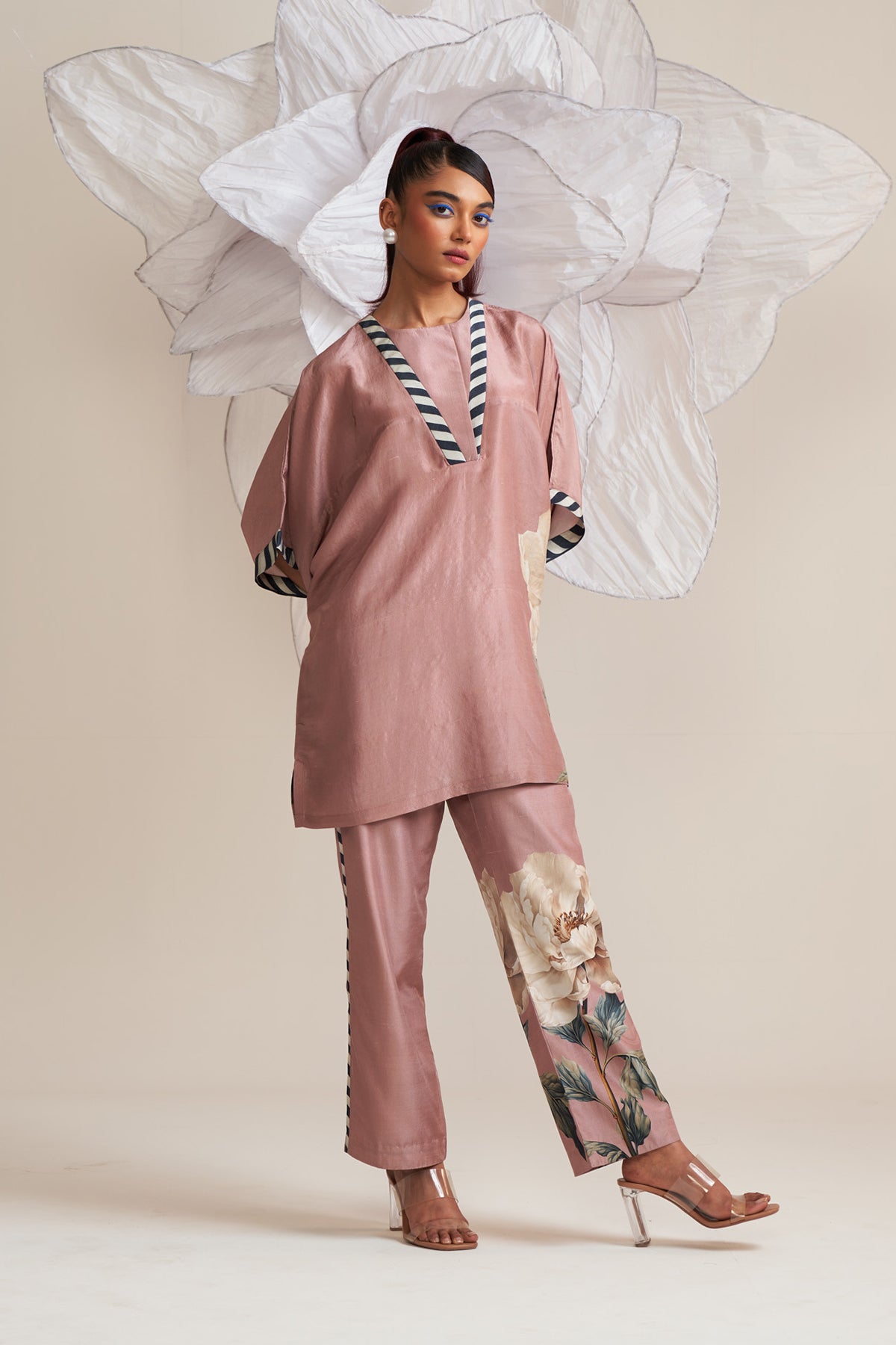 Batwing sleeve top