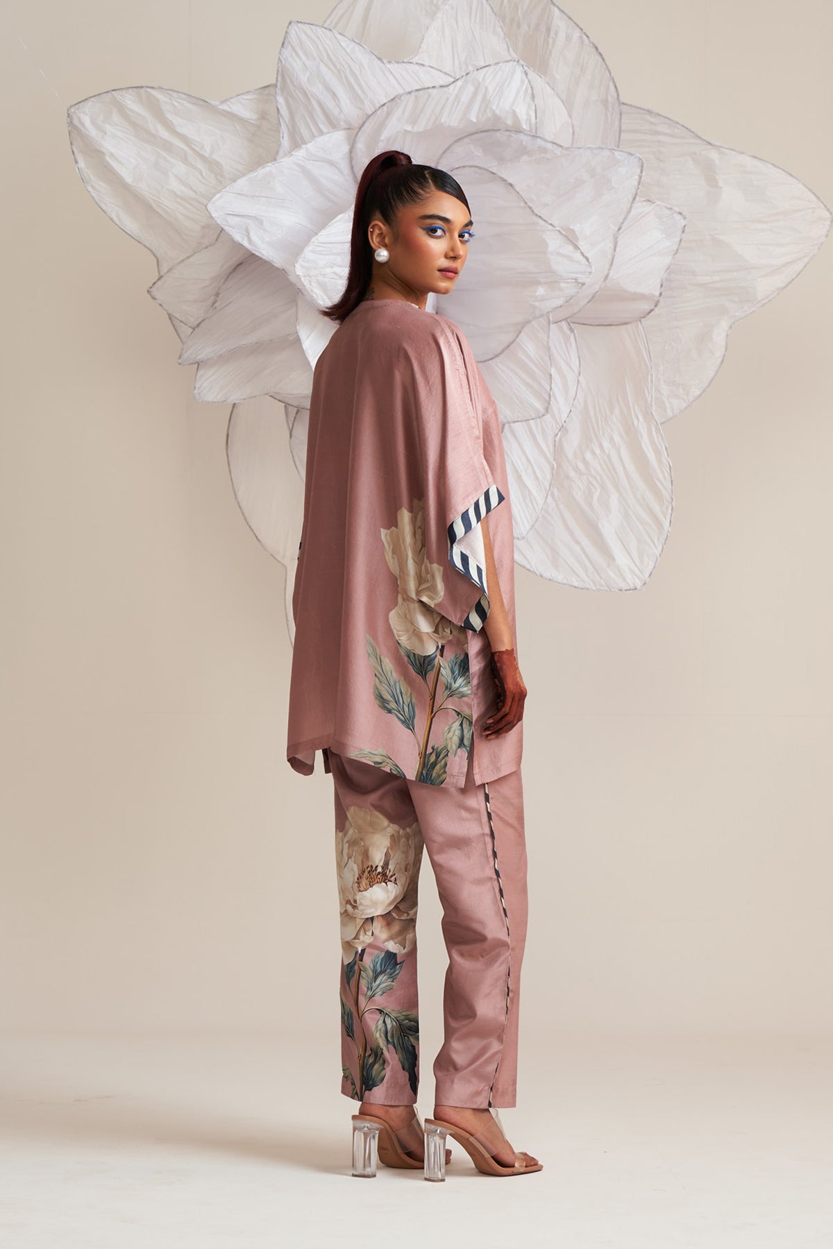 Batwing sleeve top