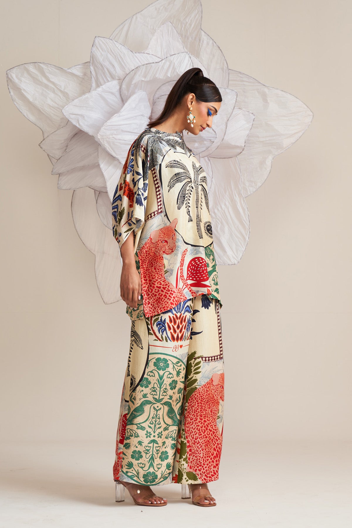 Batwing sleeve top