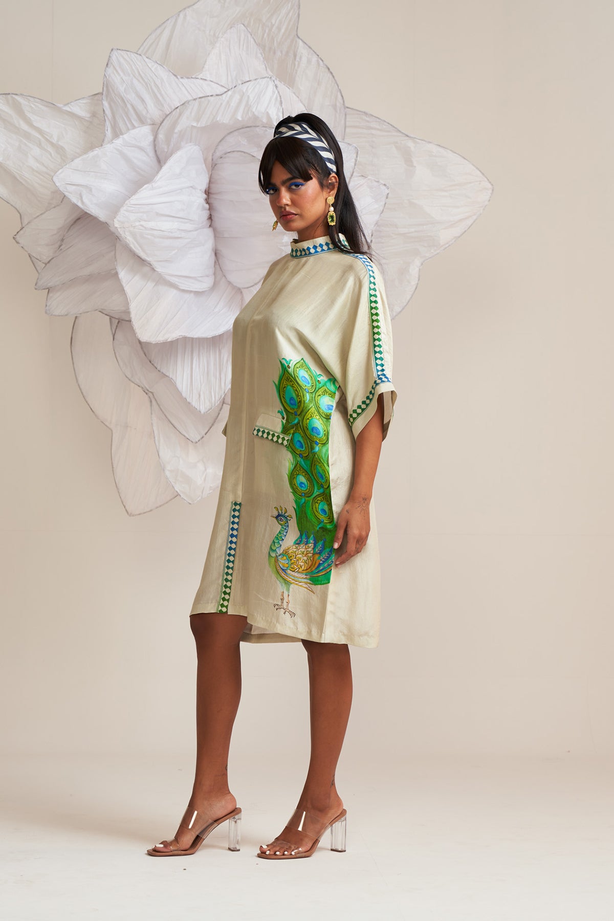 Patch pocket dress