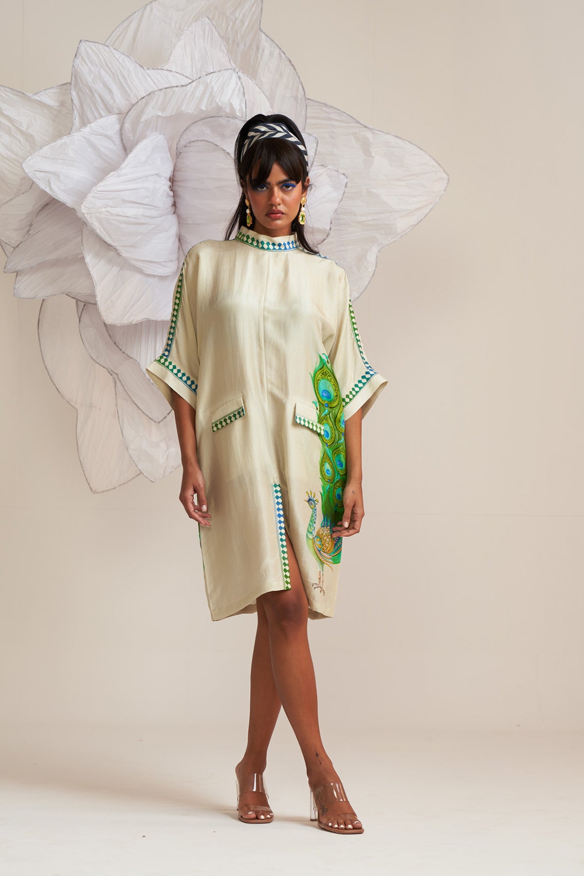 Patch pocket dress