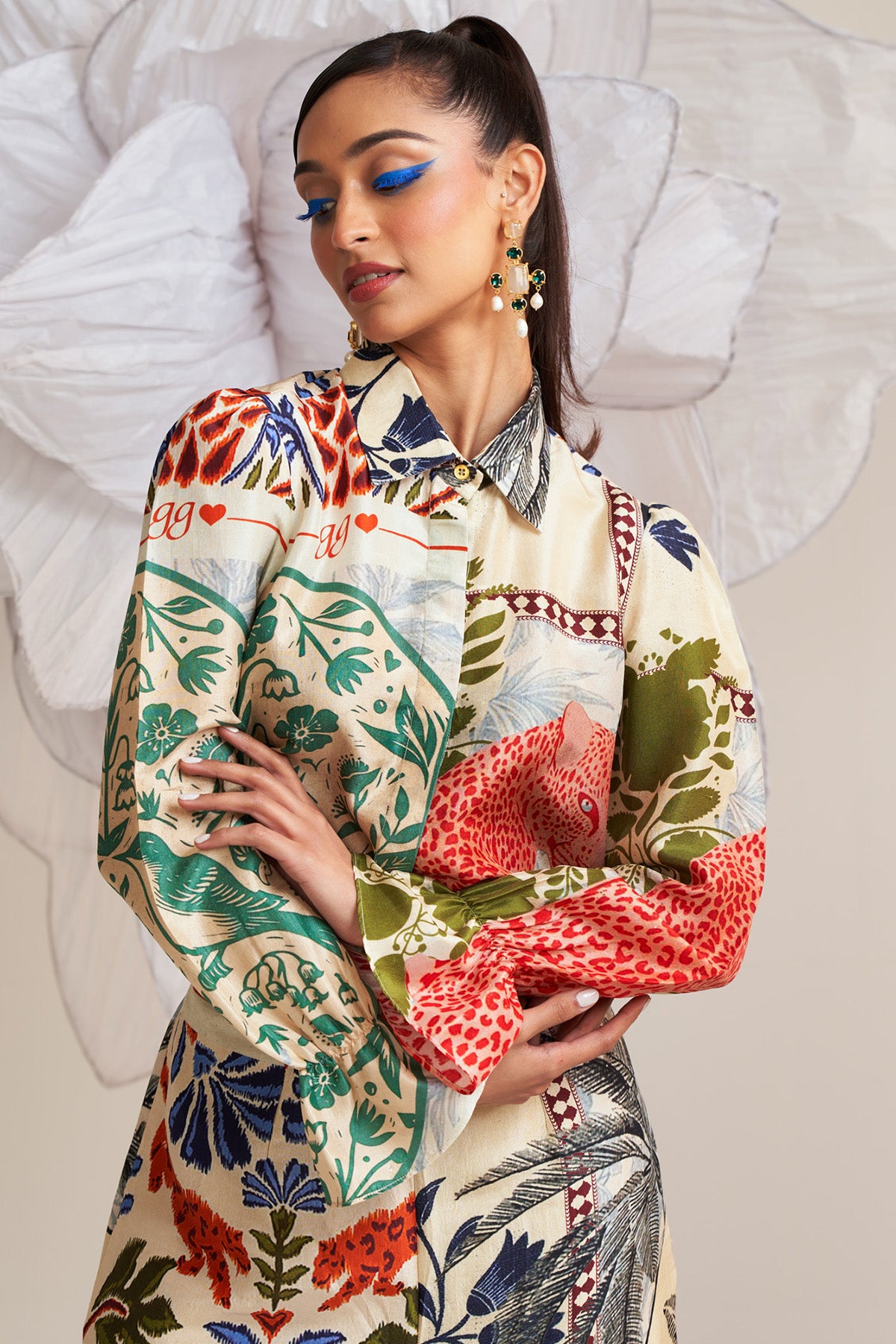 Puff sleeve shirt
