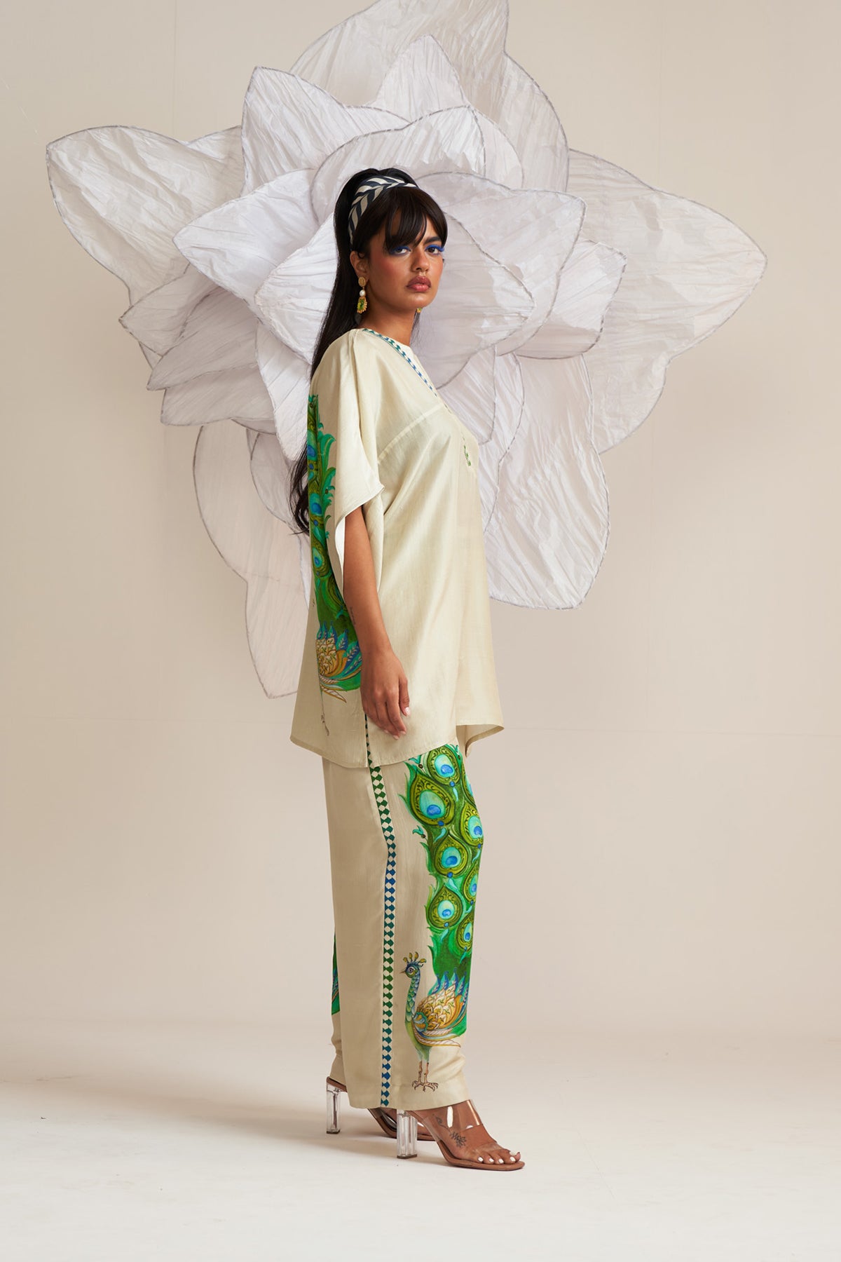 Batwing sleeve top
