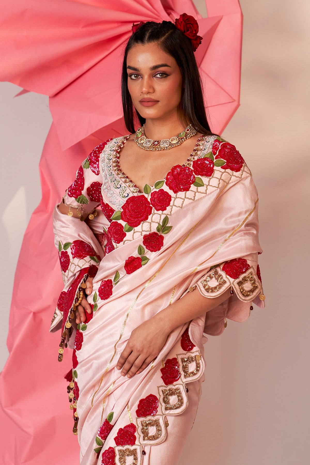 Sharara saree