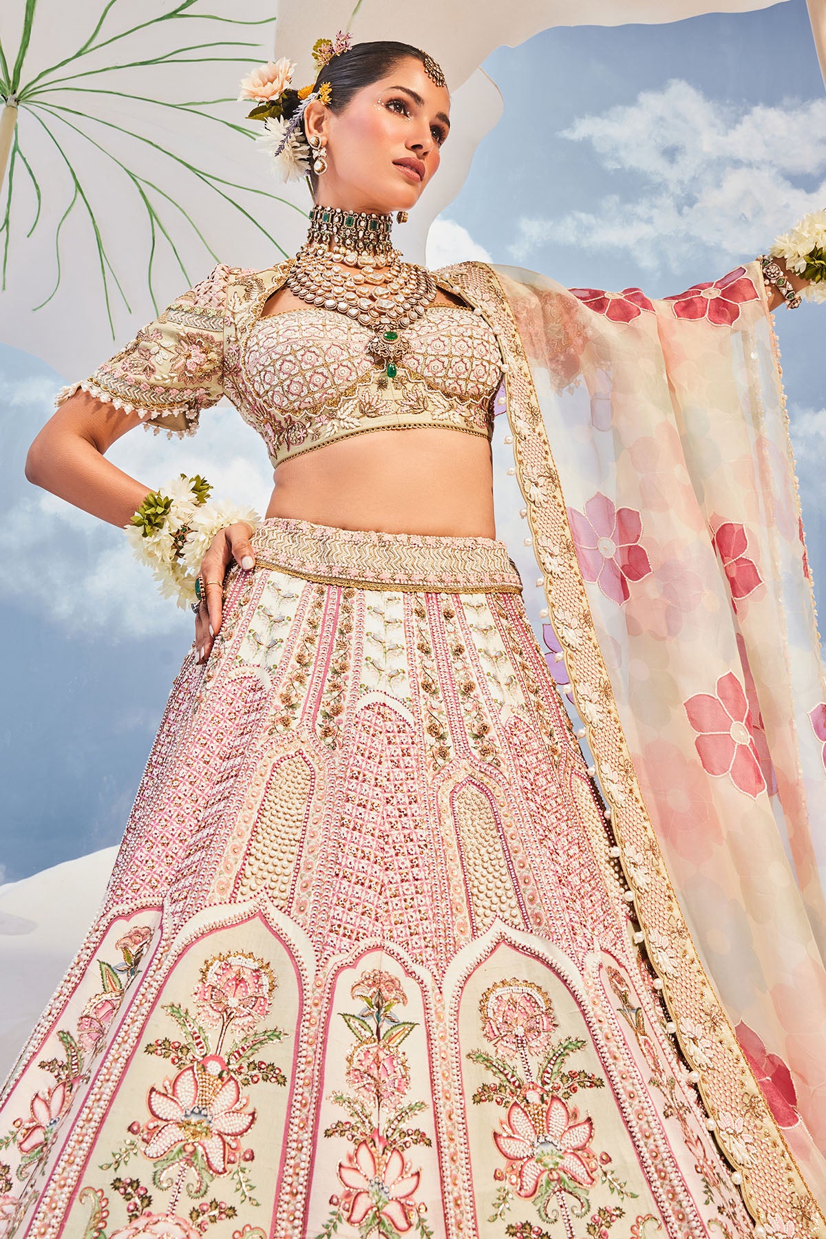 LOVER'S TRESS LEHENGA