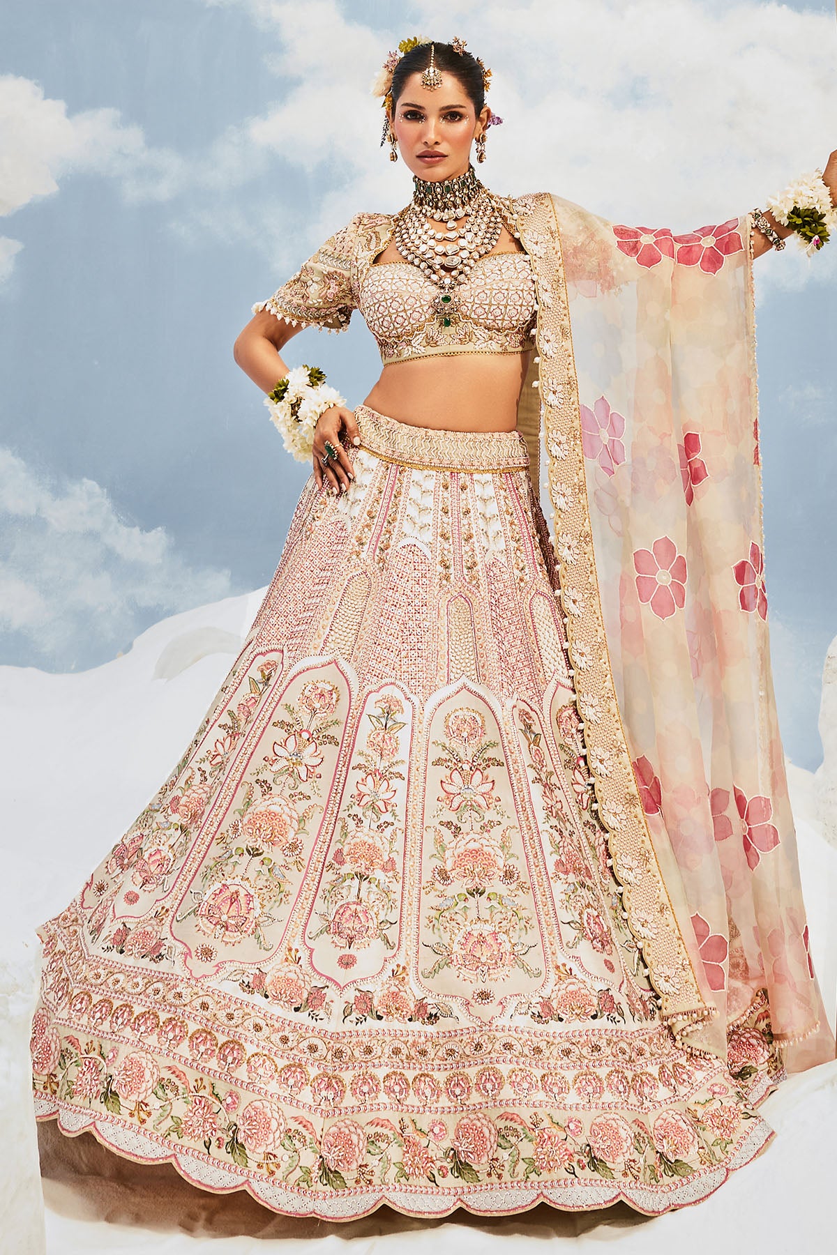 LOVER'S TRESS LEHENGA