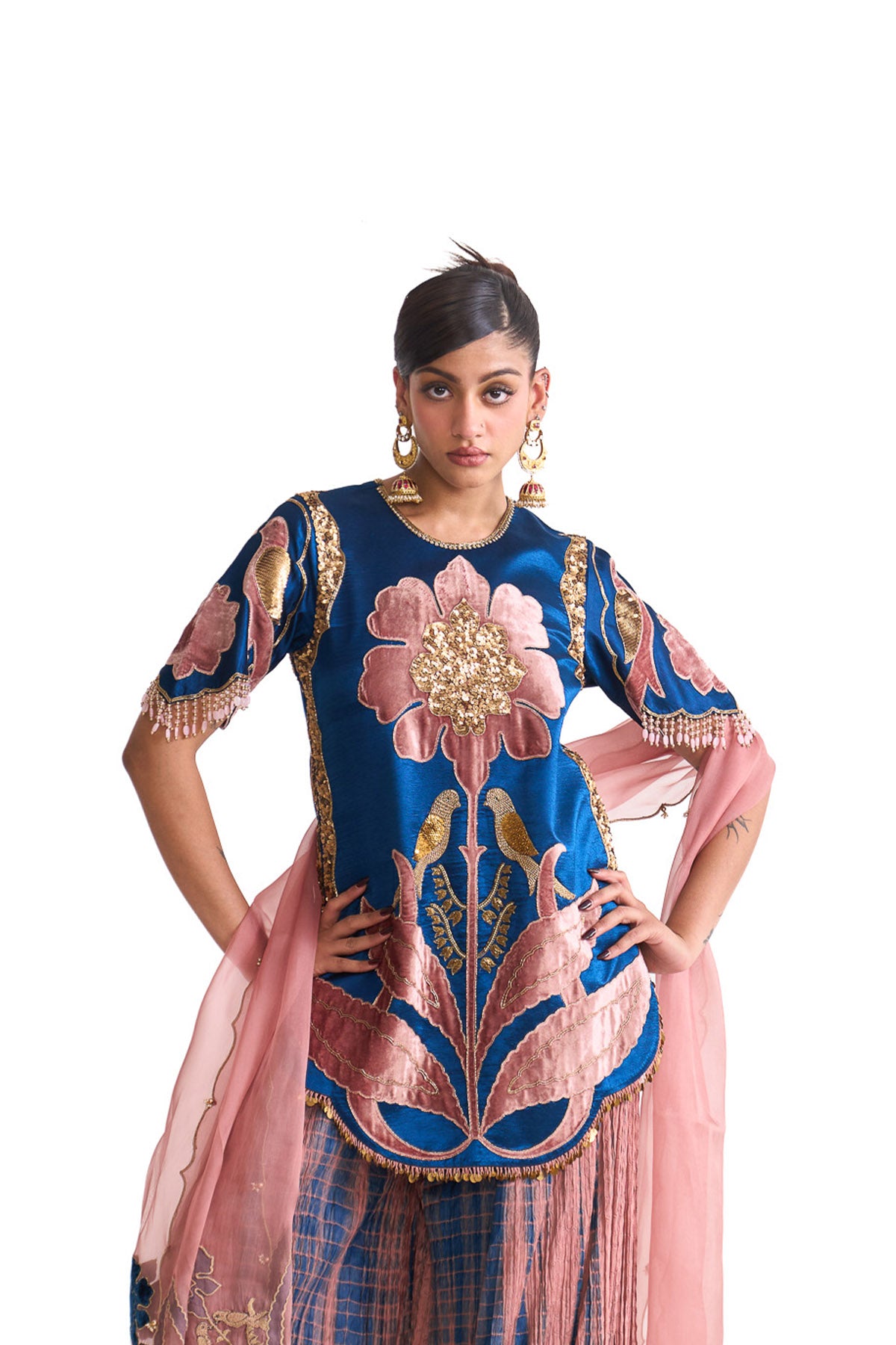 Genda phool Short suit set