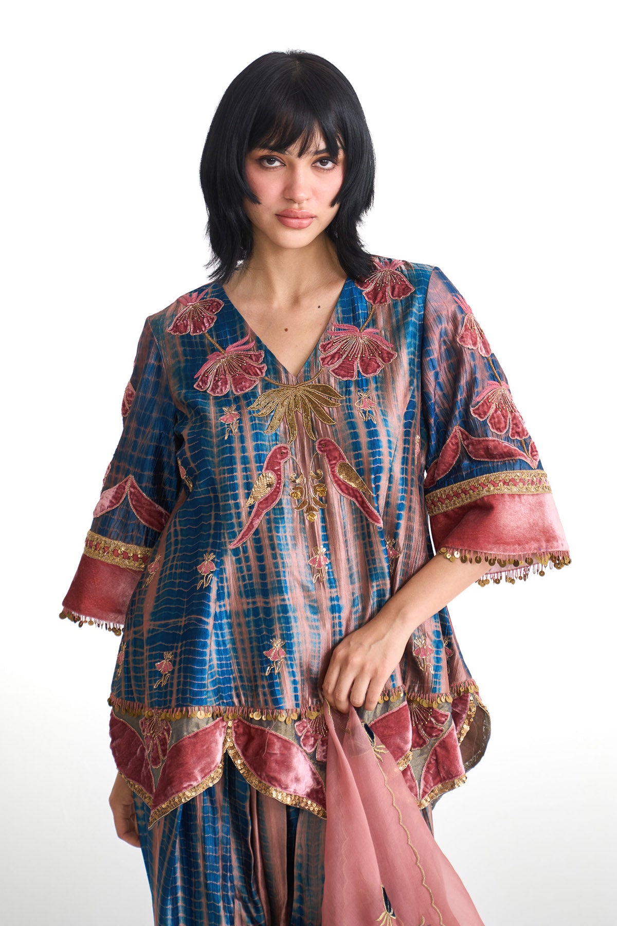 Genda phool Princess line suit set