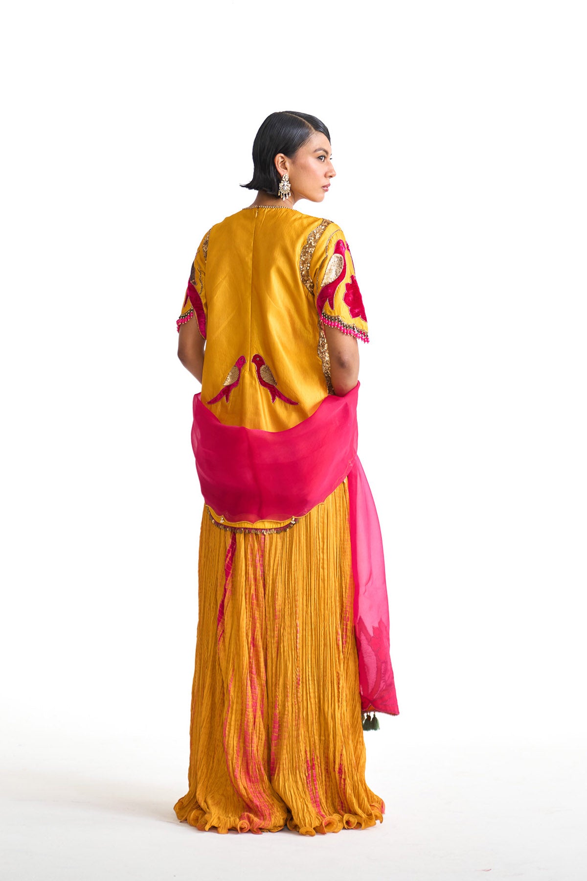 Genda phool Short suit set
