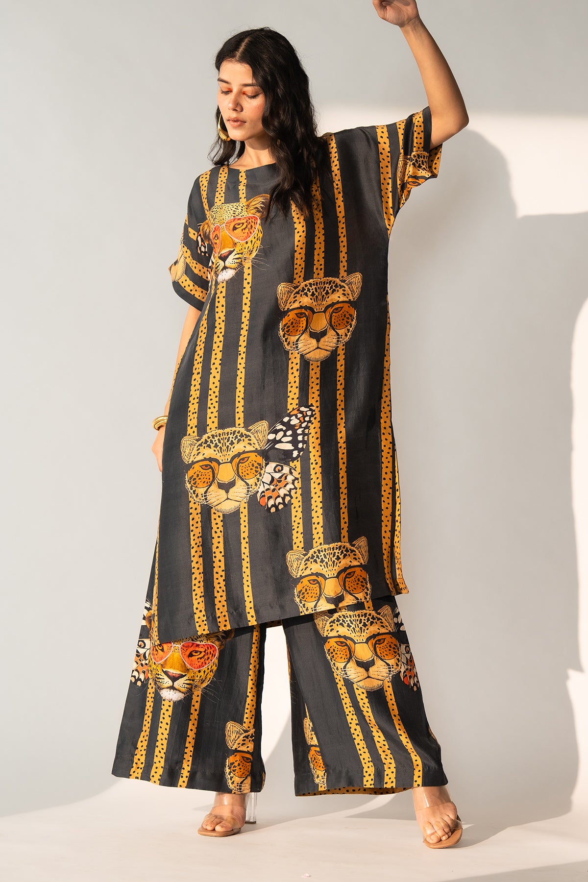 KURTA KAFTAN AND PALAZZO