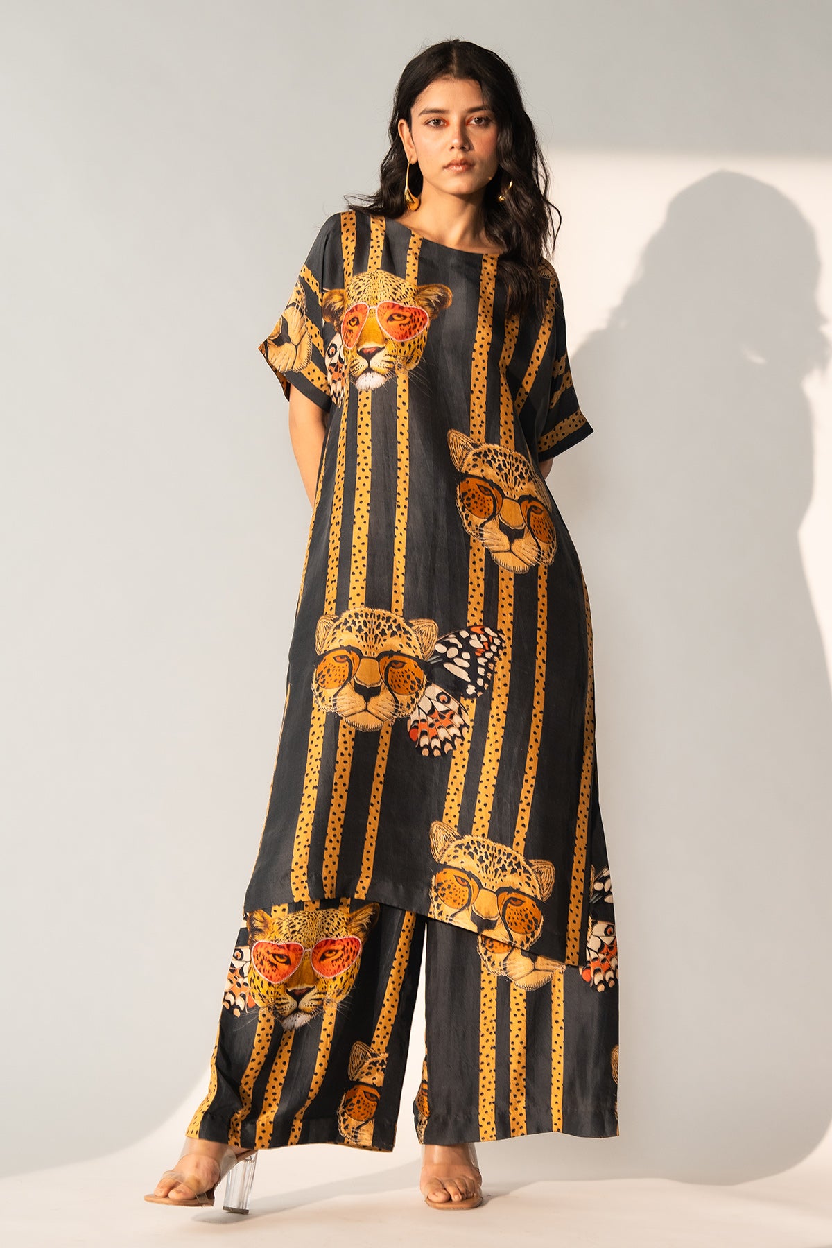 KURTA KAFTAN AND PALAZZO