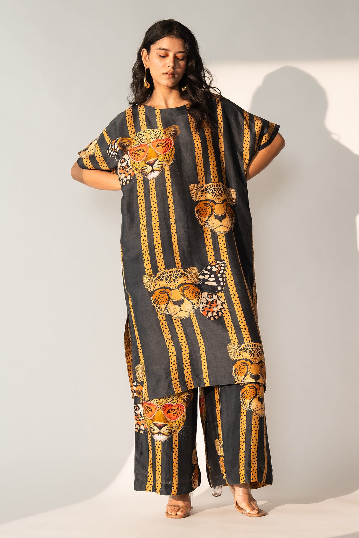 KURTA KAFTAN AND PALAZZO