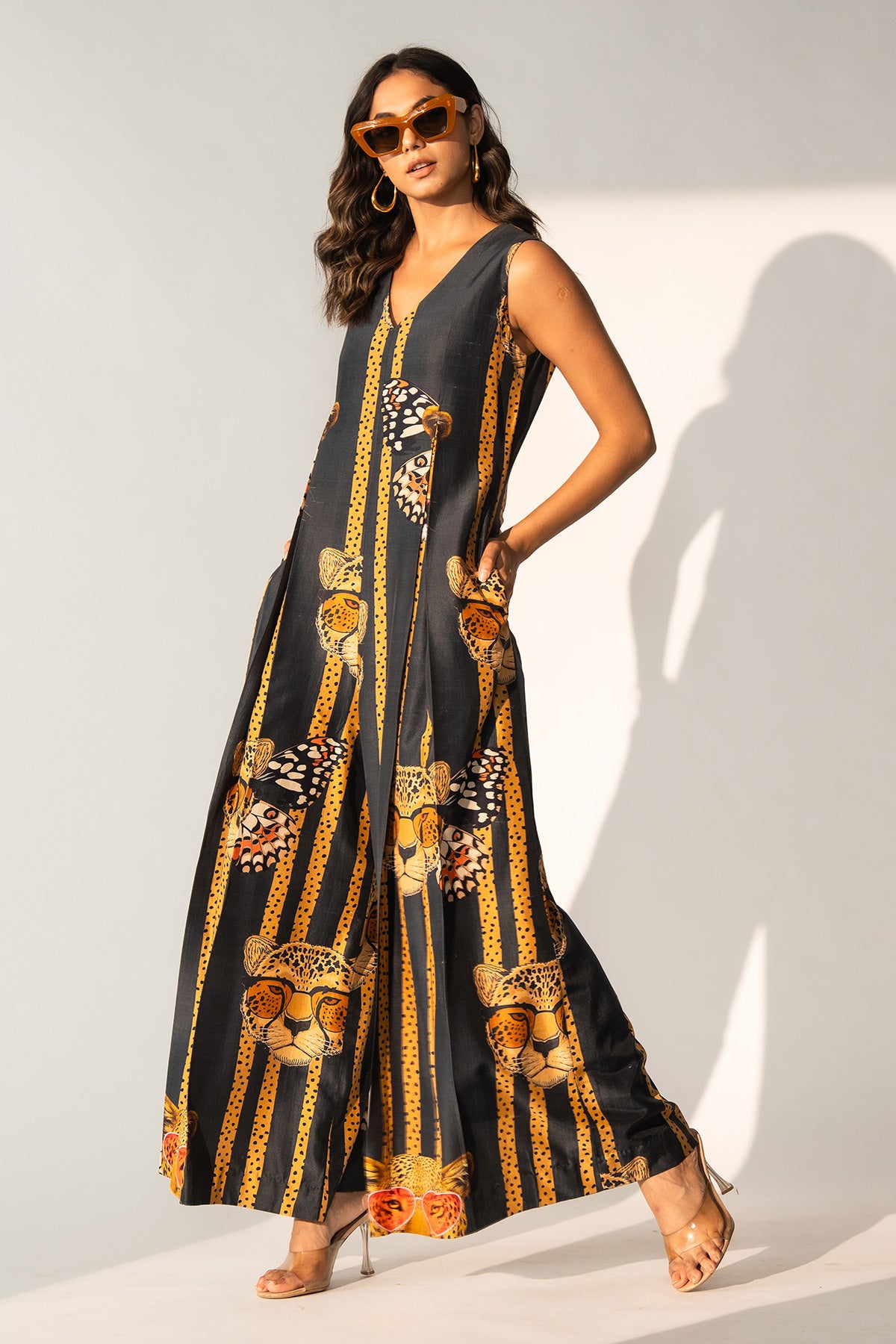 PLEATED JUMPSUIT