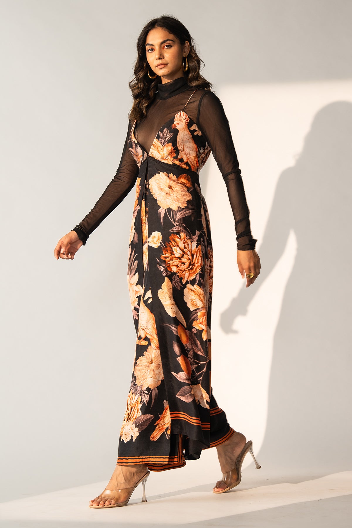V Neck Maxi Top