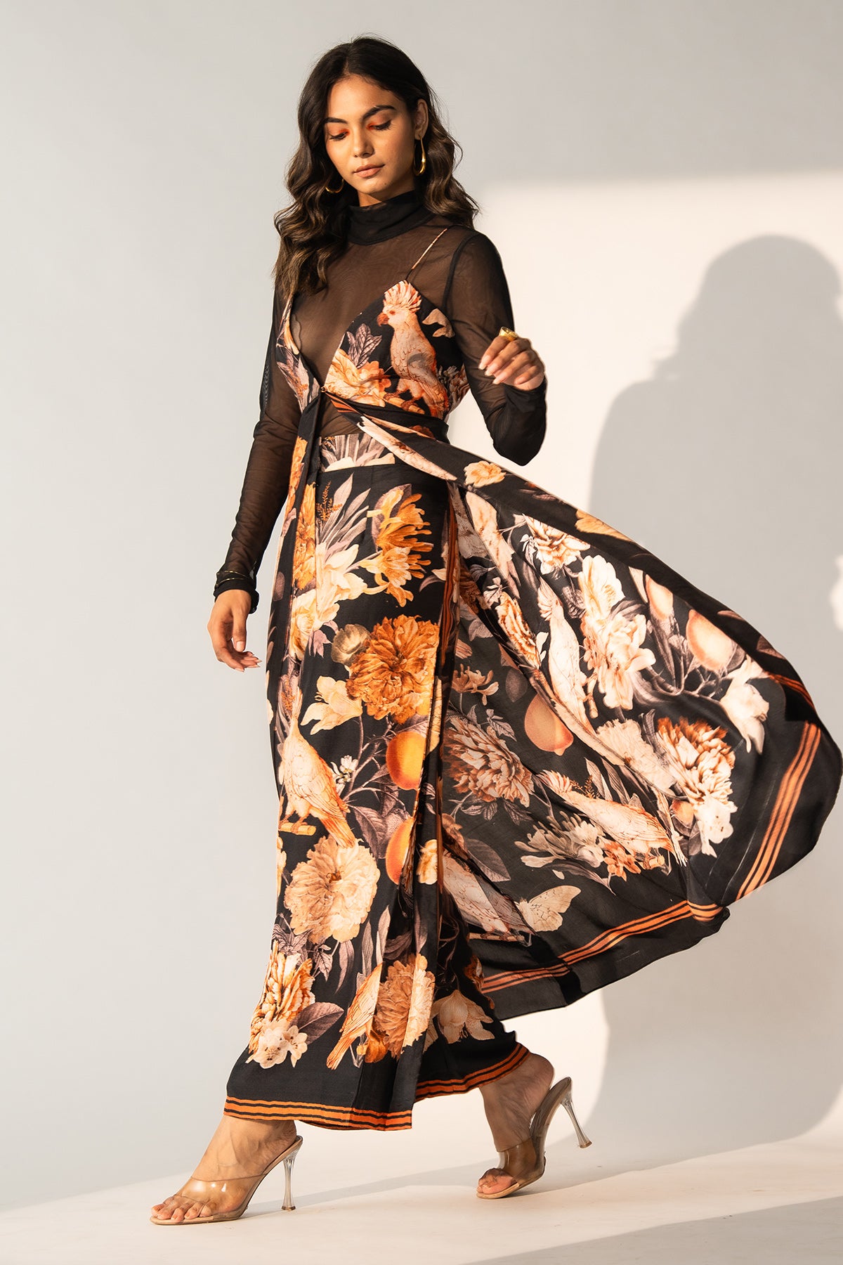 V Neck Maxi Top