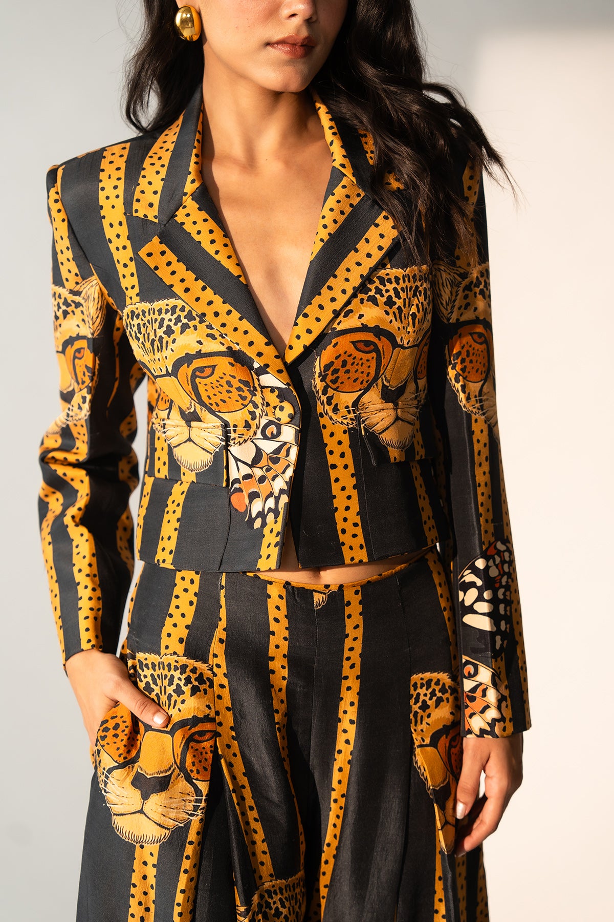CROP BLAZER