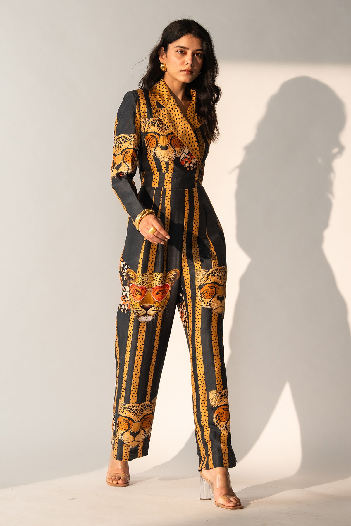TUXEDO JUMPSUIT