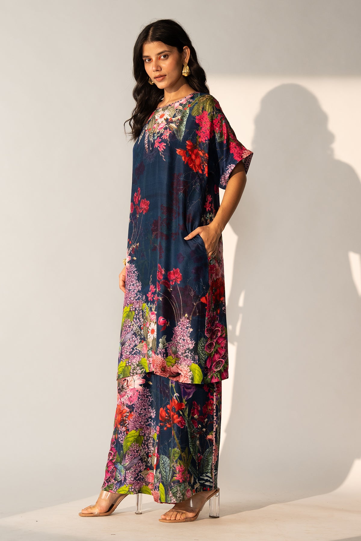 KURTA KAFTAN AND PALAZZO