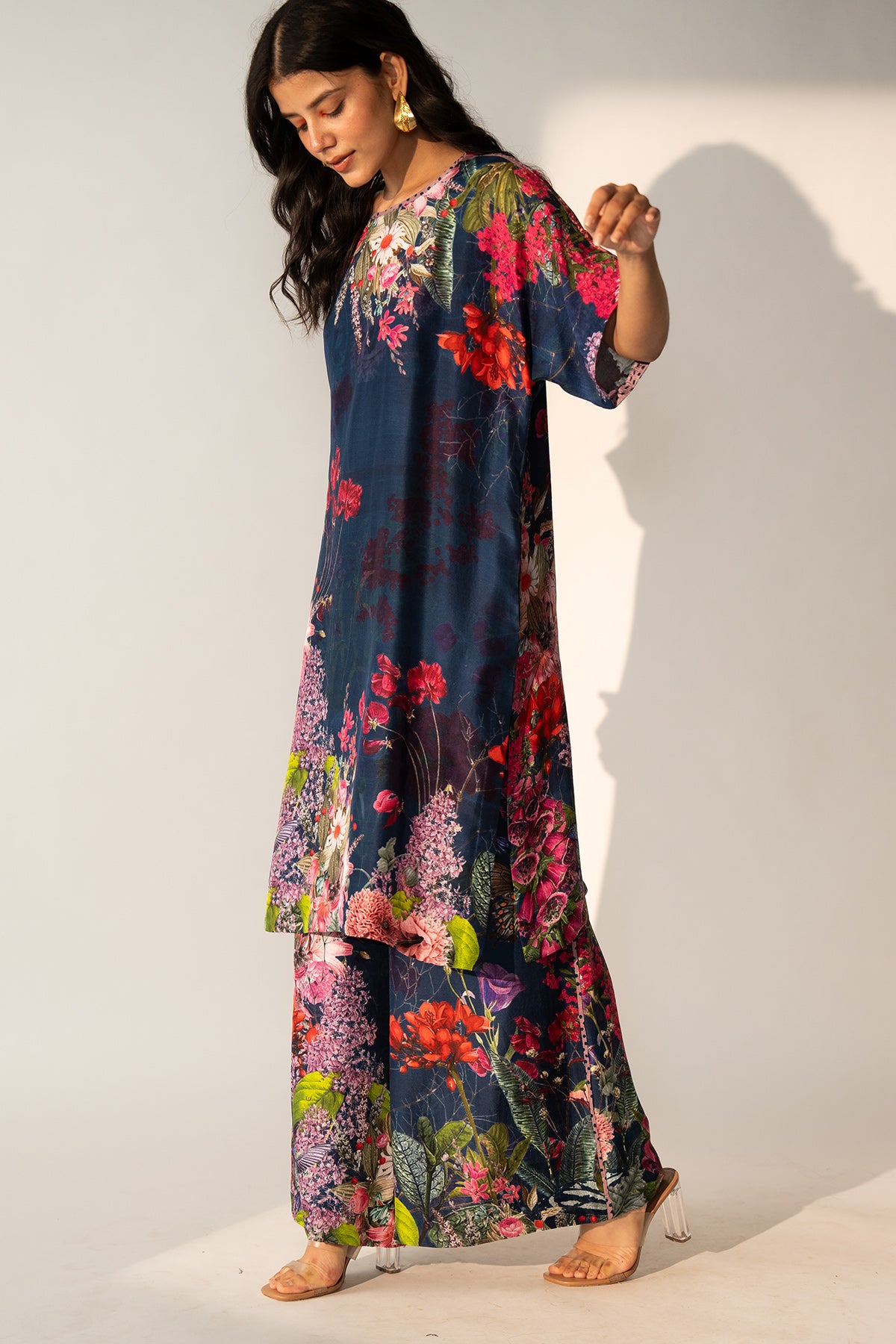 KURTA KAFTAN AND PALAZZO