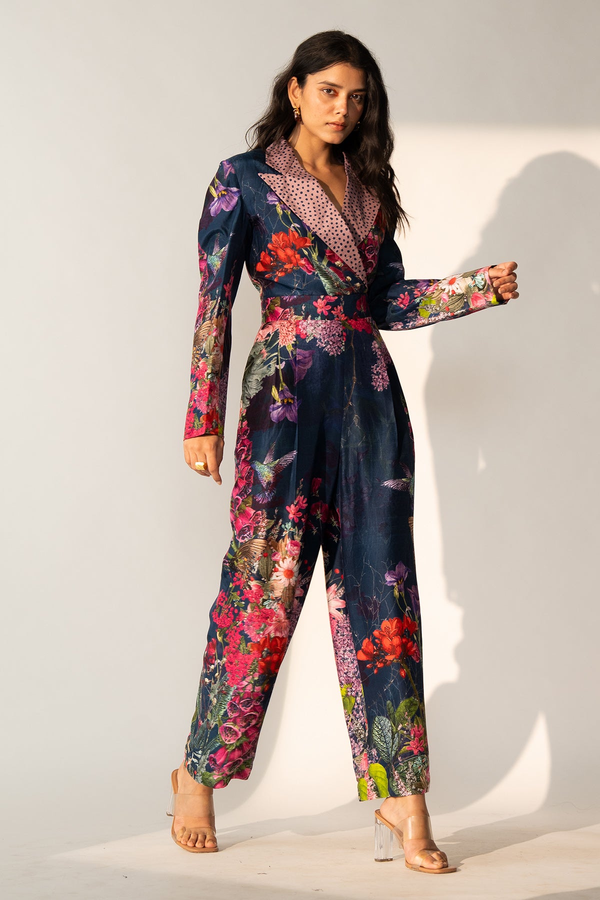 TUXEDO JUMPSUIT