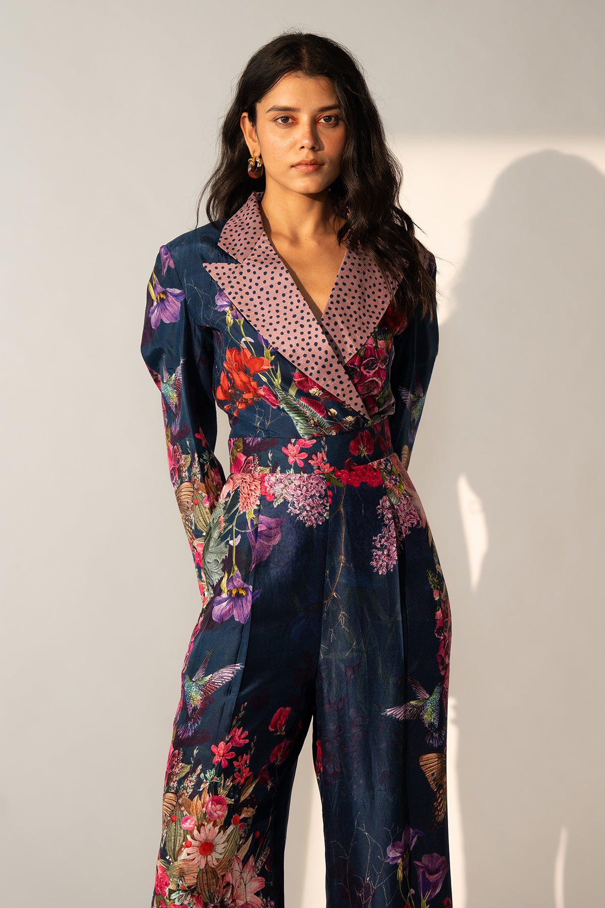 TUXEDO JUMPSUIT