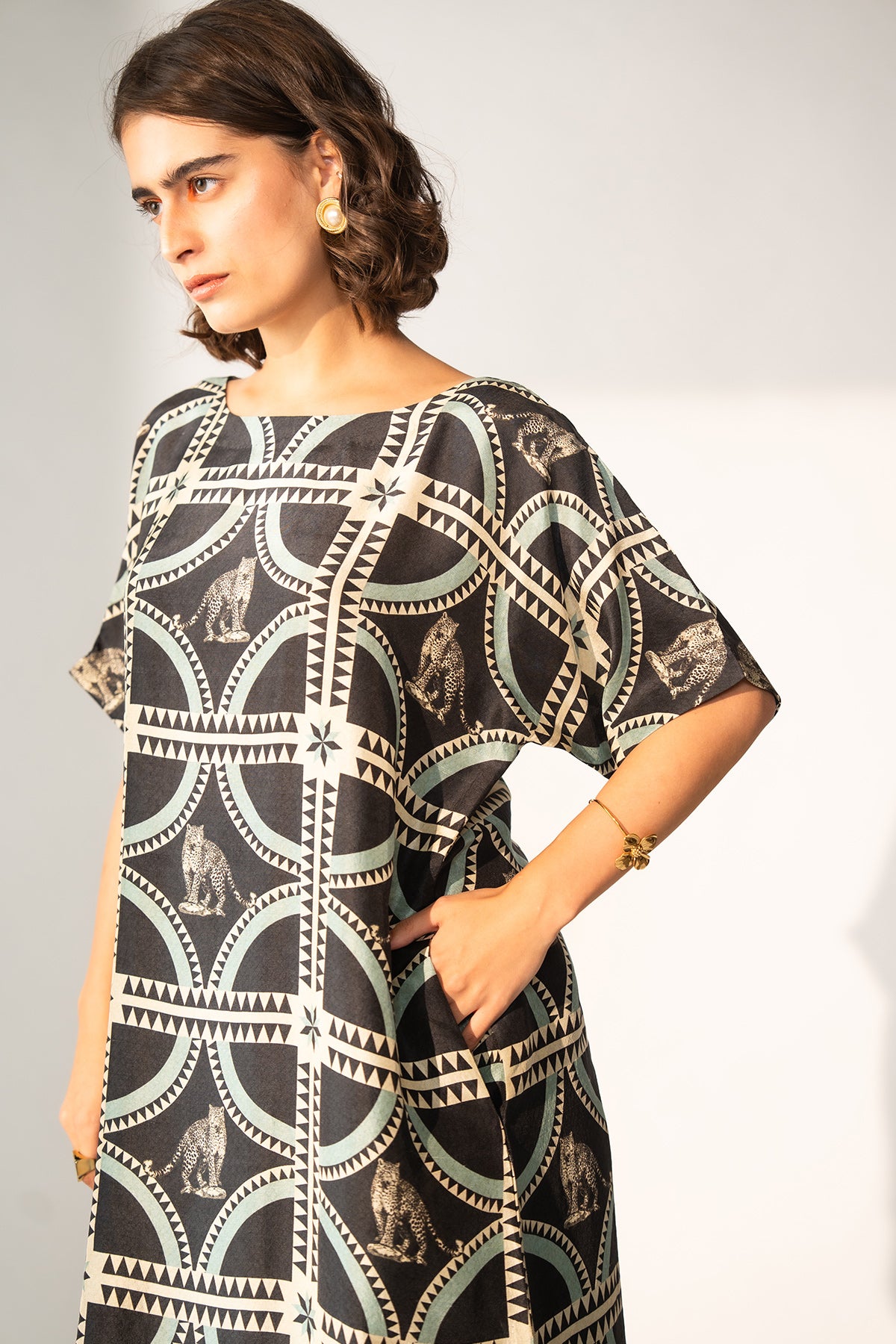 Kurta Kaftan and Palazzo
