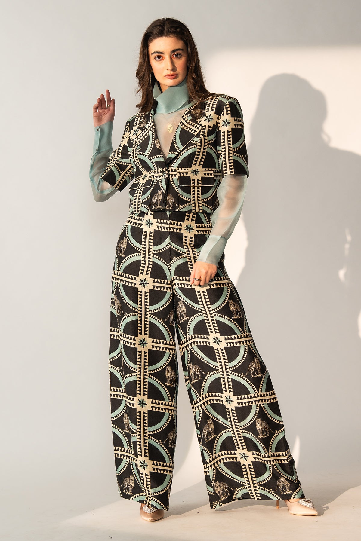 Crop Blazer